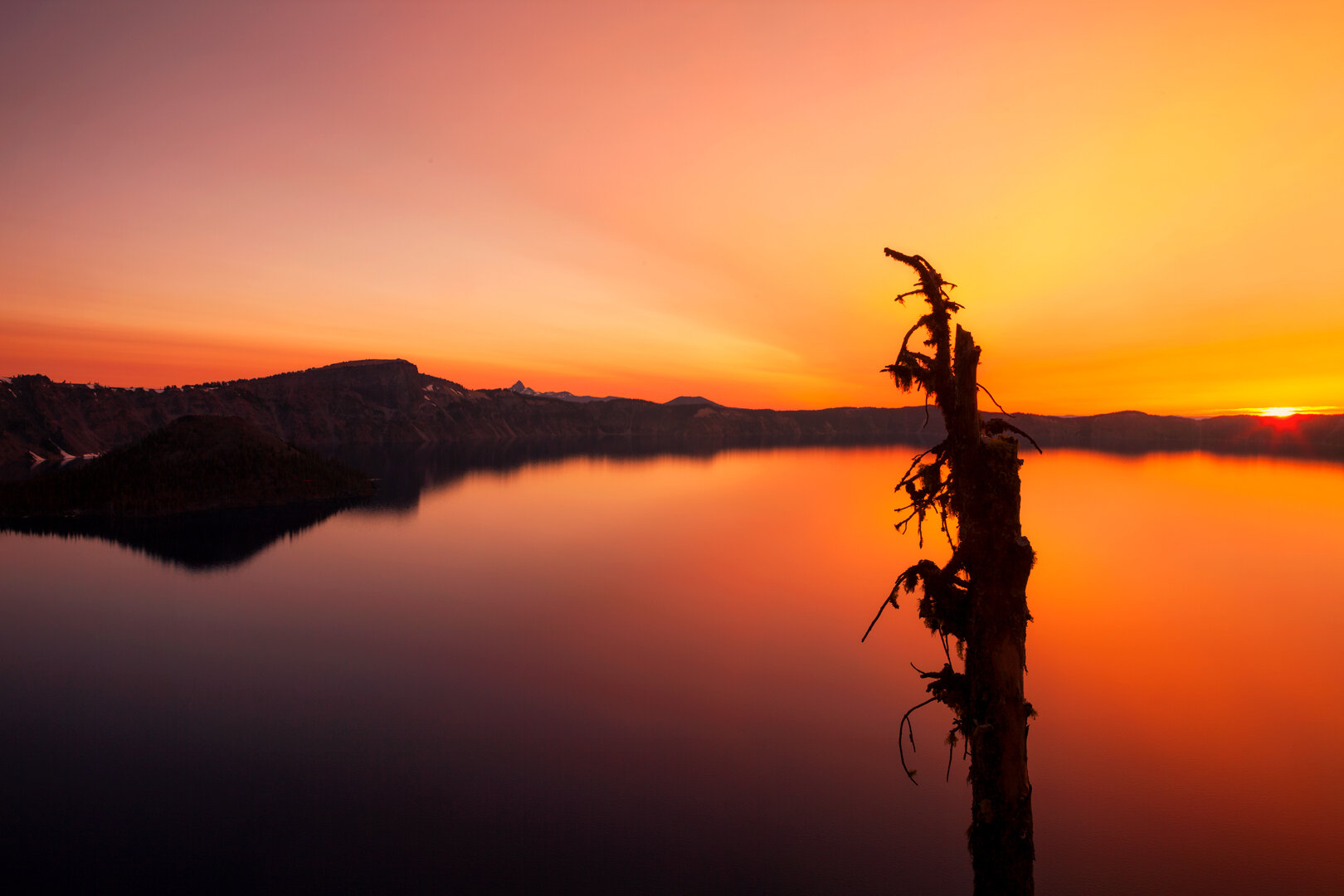 Crater Lake Sunrise