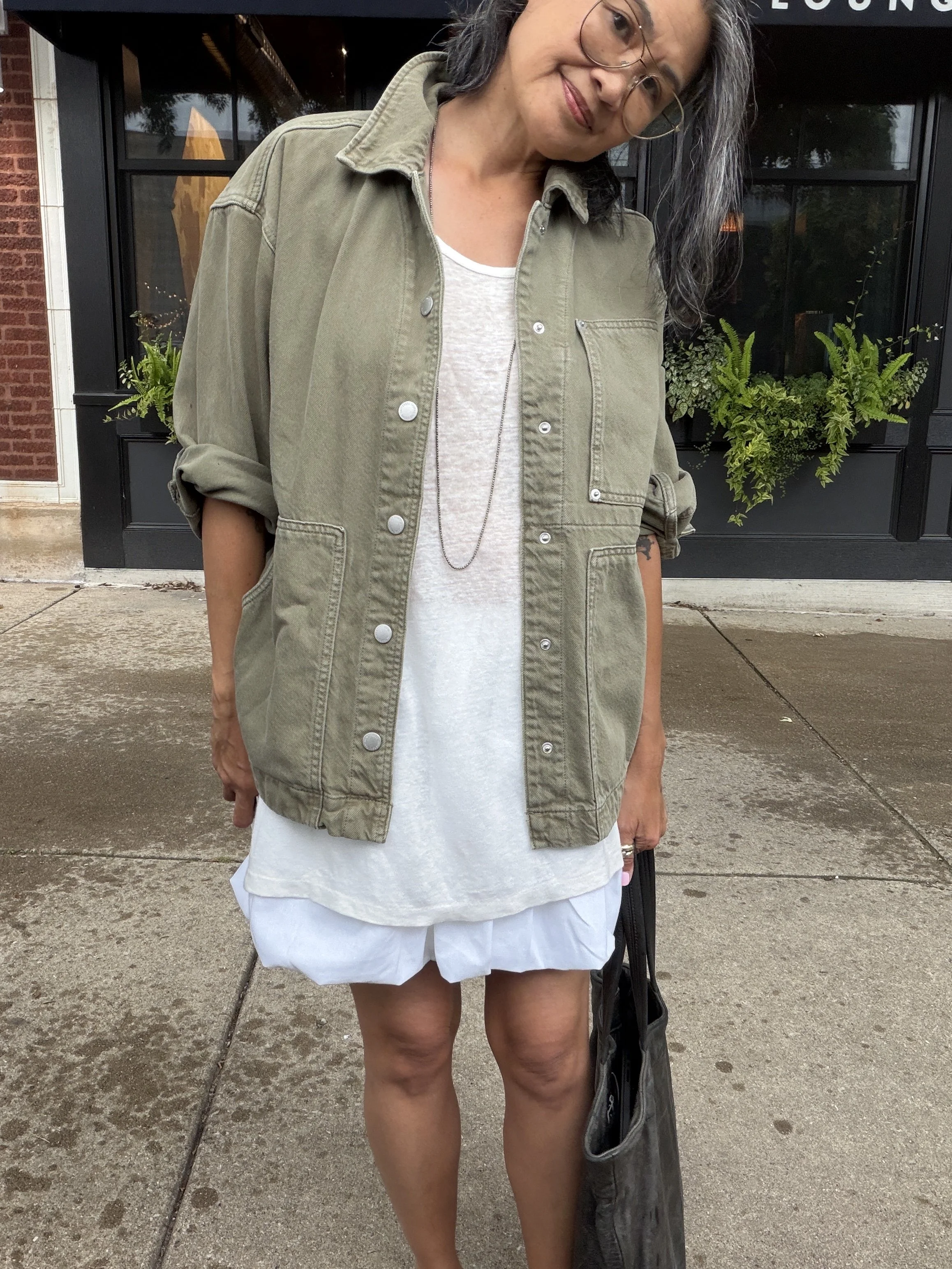 Pinterest-inspired summer fashion look showing how to make an outfit idea your own