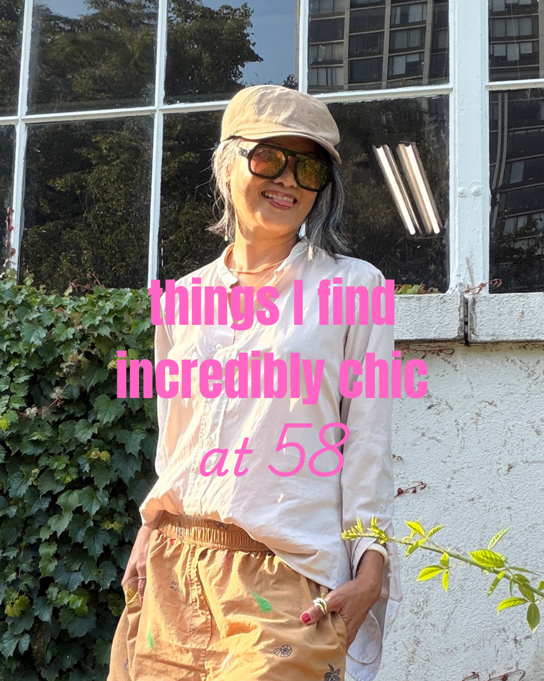 Things I Find Incredibly Chic at 58 | Style Over 50