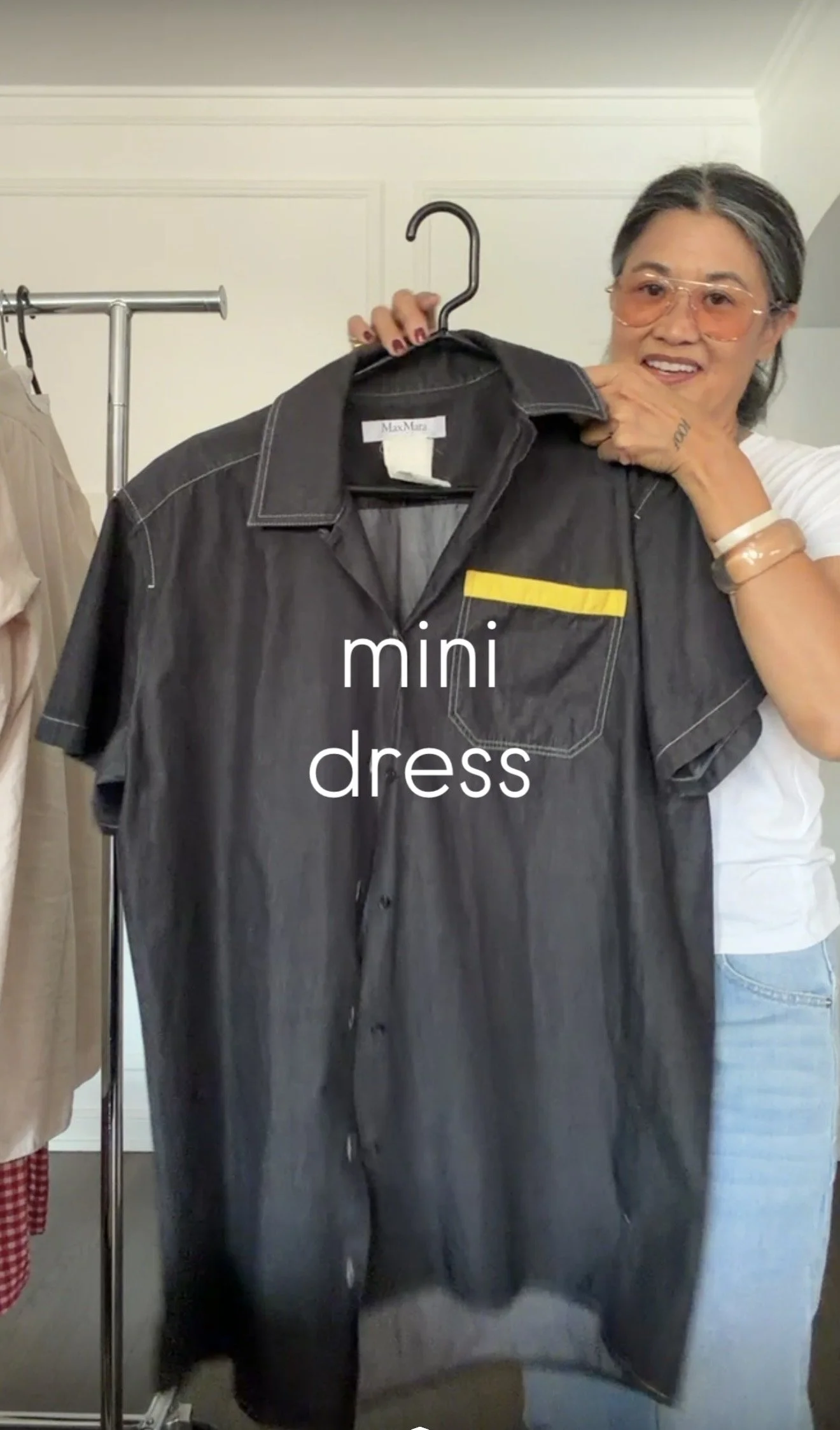 how to wear a mini dress style over 50