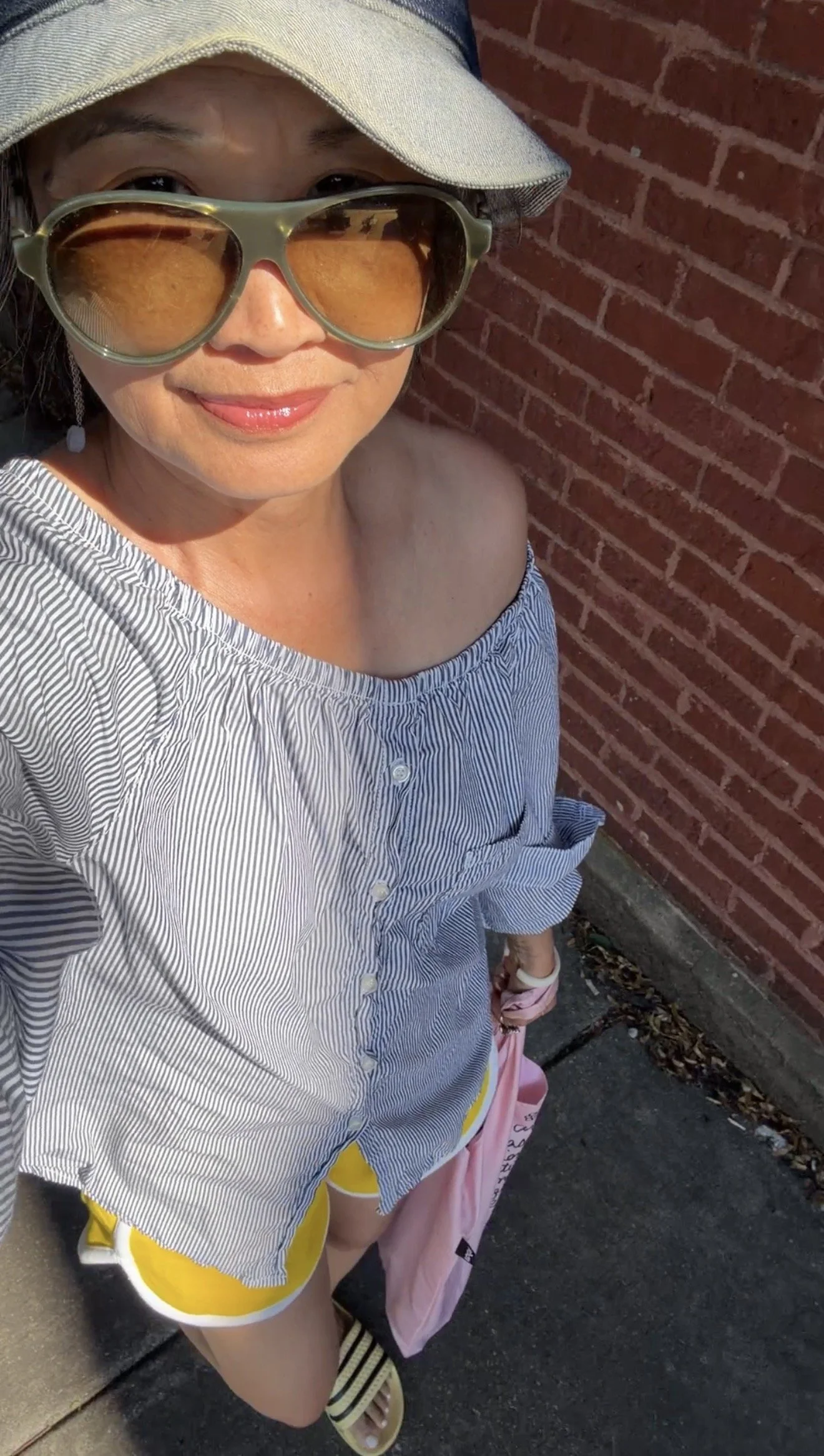 fashion over 50 influencer sharing Chicago streetstyle