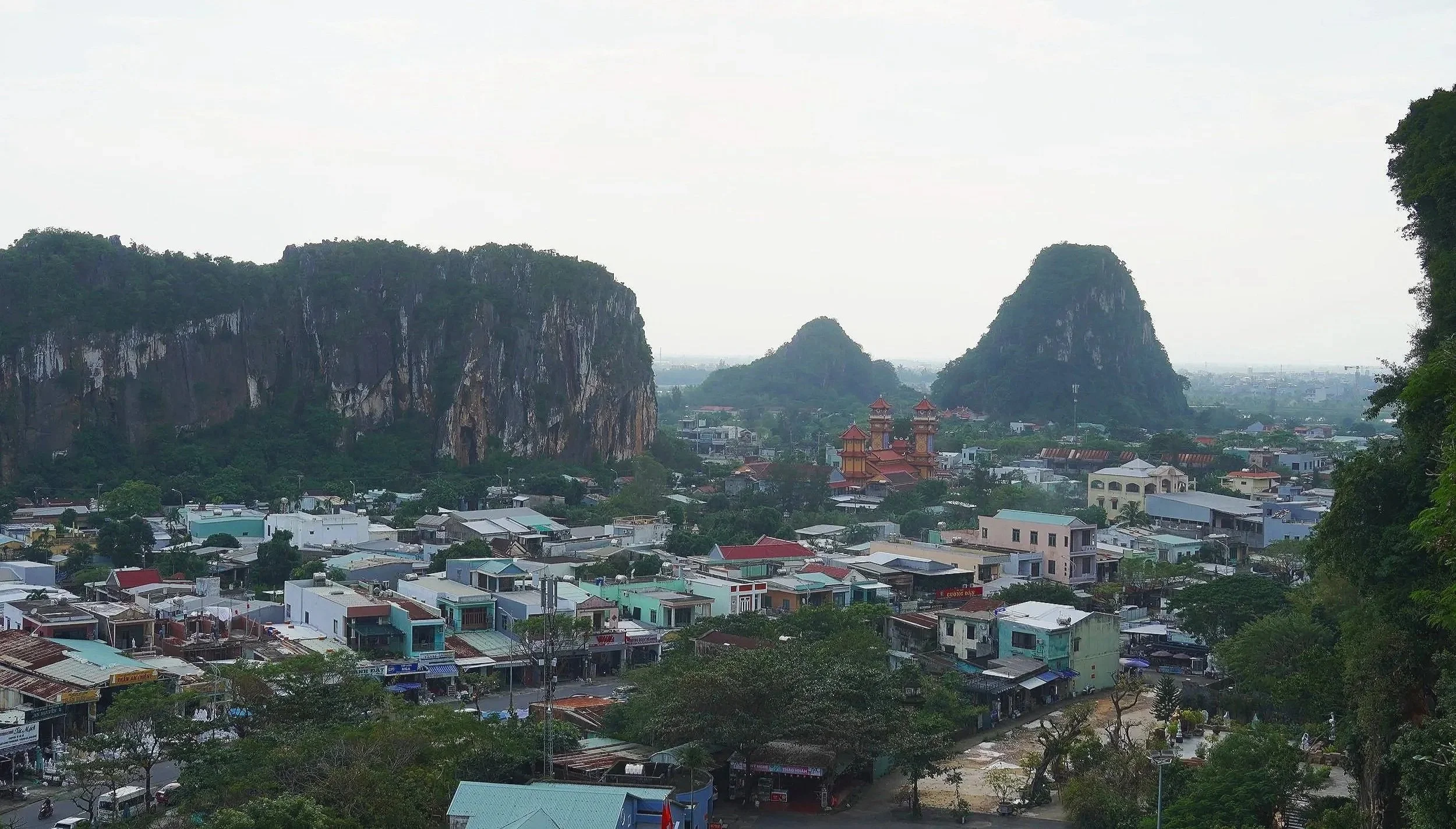 View from Marble Mountains, Da Nang