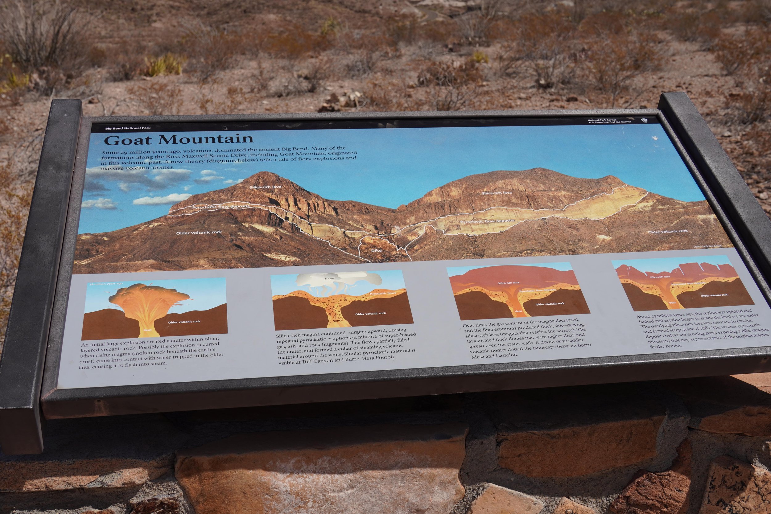 scenic drives in big bend national park