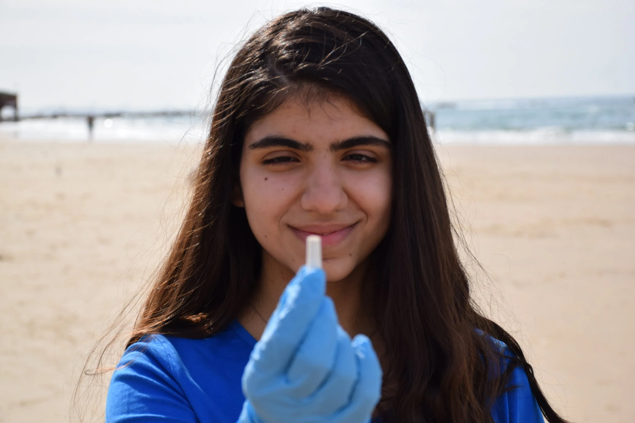 T4T Beach Cleanup in Israel--Photo by Marco Antonio Milani 
