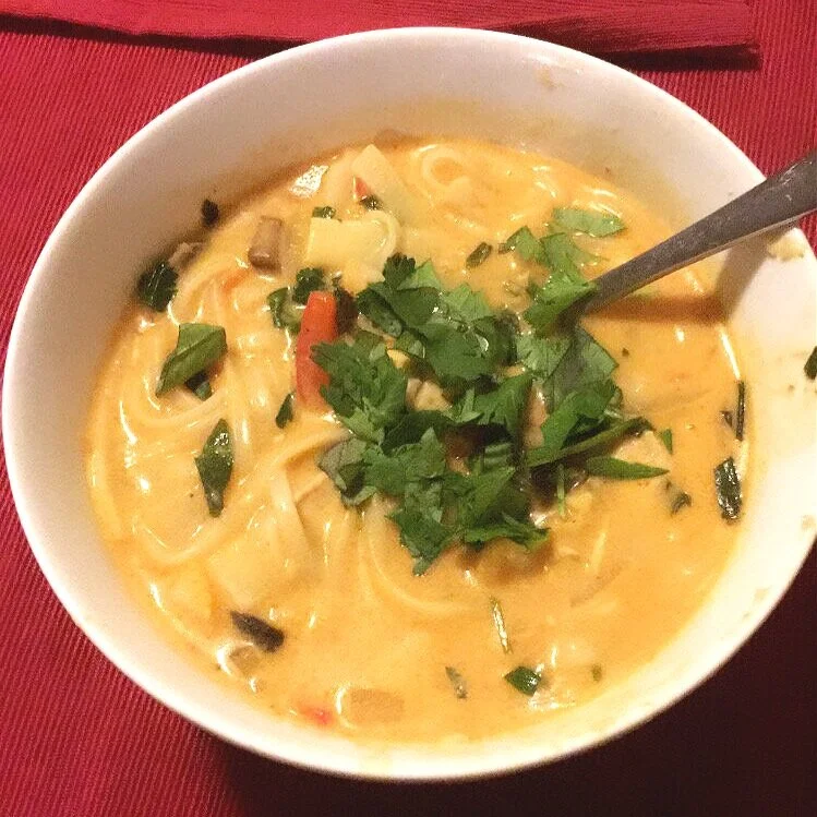 Dairy-free Red Thai Curry Soup