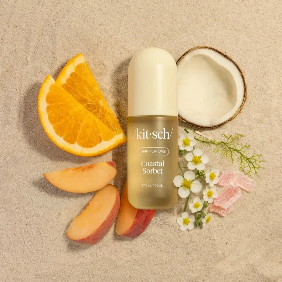 Coastal Sorbet hair perfume product photography created at Hype Studios