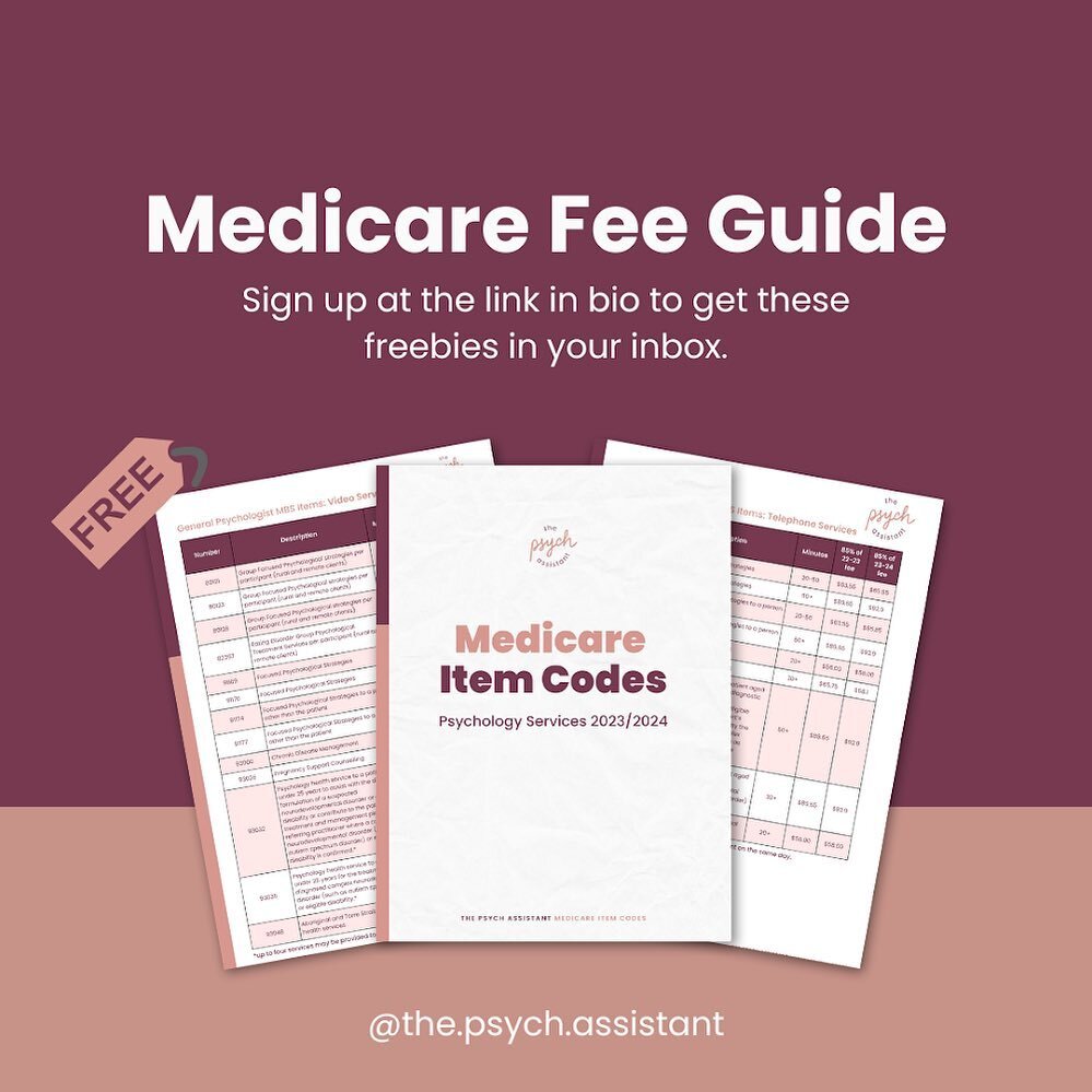 Happy Monday Everyone! 🥳 

As many of you may already know, as of today, Medicare rebates have increased!⬆️

Have you updated your fees?🤔

Download a free copy of our PDF from our website, outlining all of the 2023 updates, via the link in our bio.