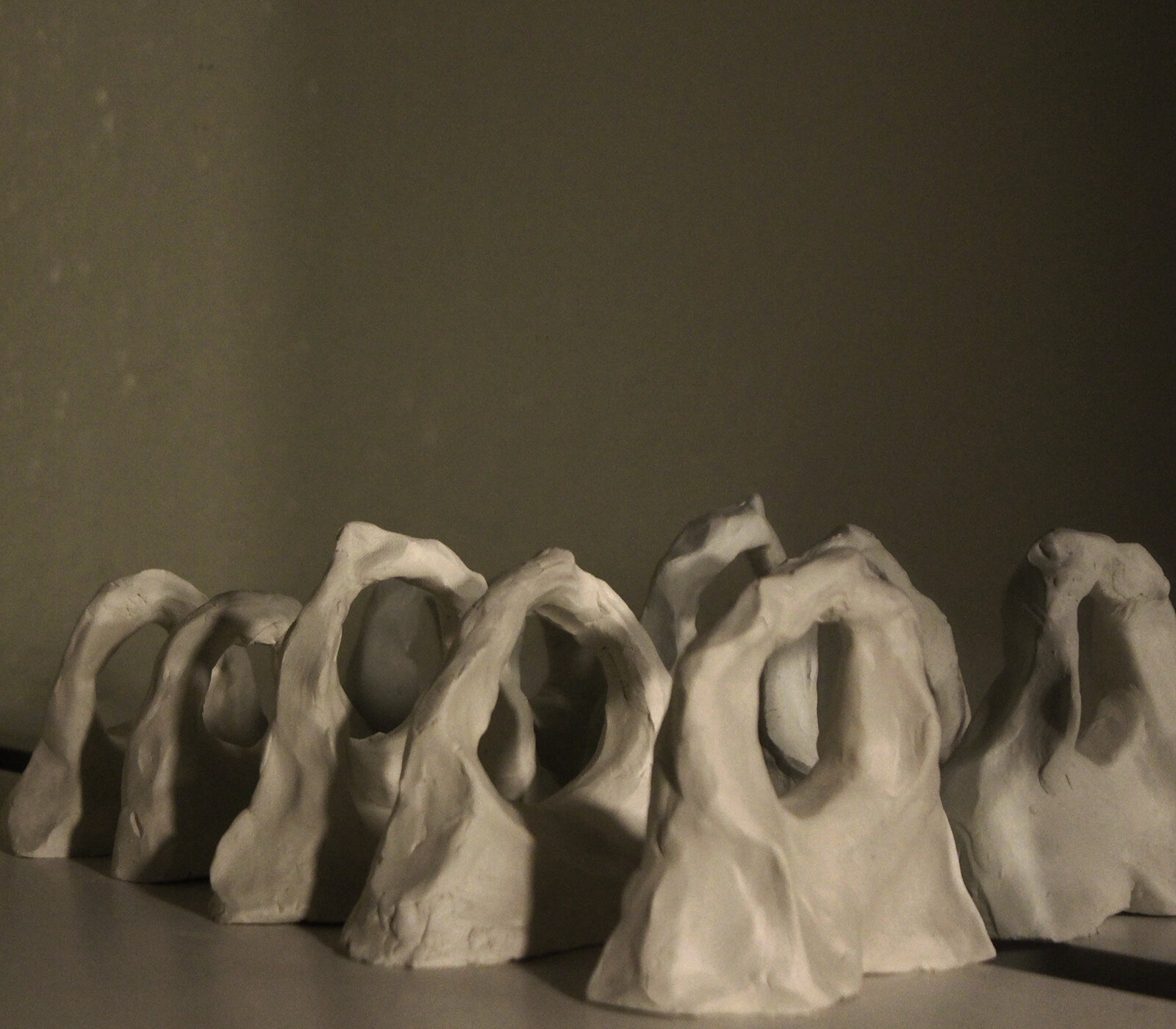  Porcelain, mirror, digital photographs, 2020 