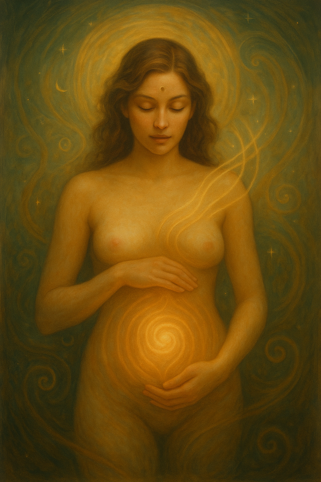 When the Womb Wants to Rest Back into the Body