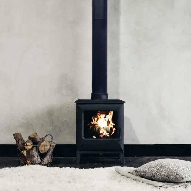 Godin Mini Cube Wood Heater — Slab Culture Concrete benchtop manufacturer, Wood heaters