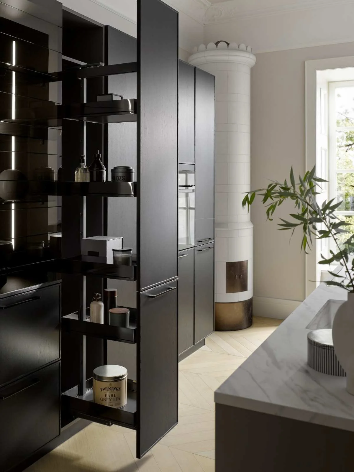 Kitchen cabinet Pull-Out Pantry Unit