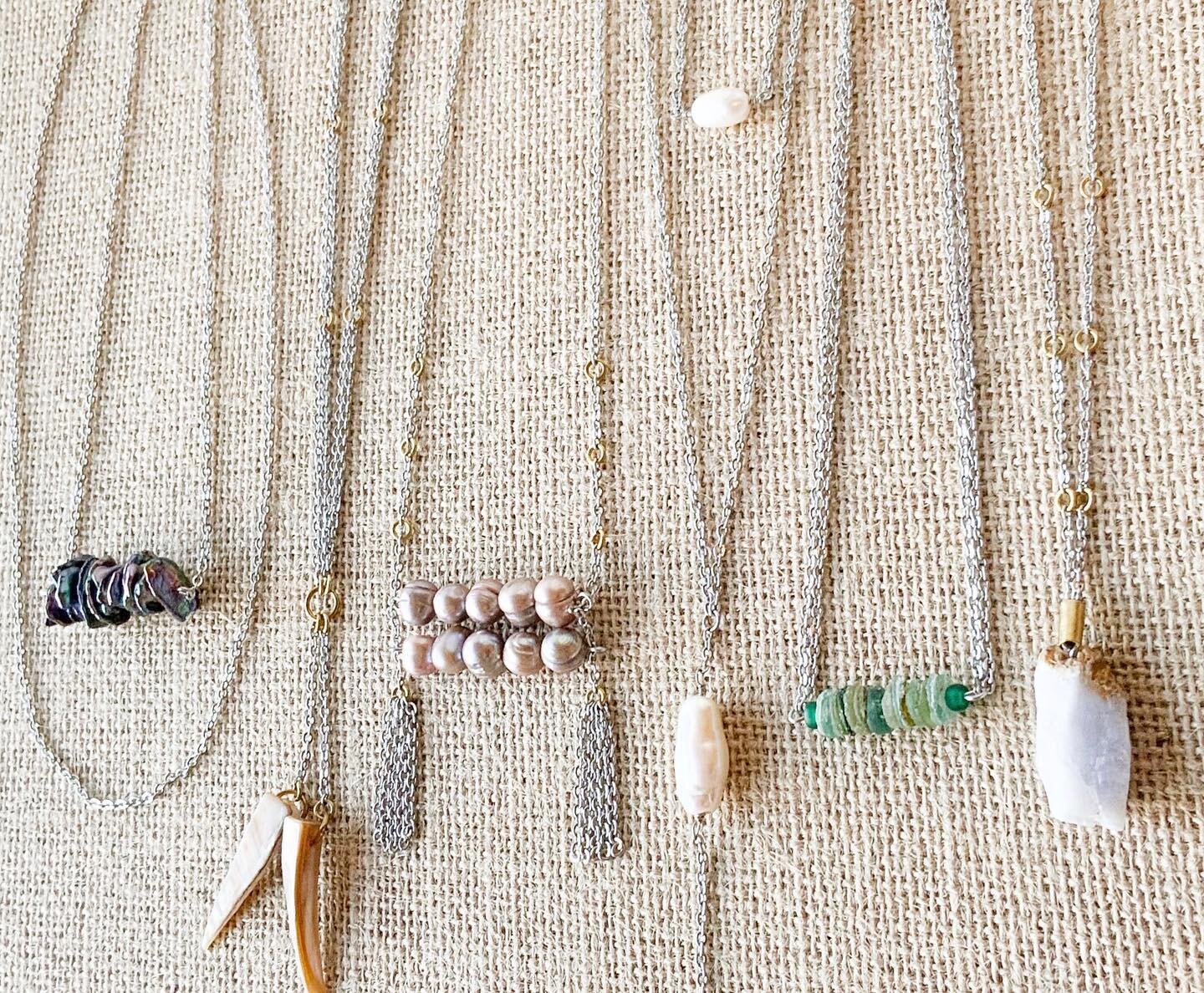 Shimmer and sparkle in the Summer sunshine with beautiful silver, brass &amp; stones.

Shop at adornbyklee.com
.
.
.
#summer #summeredition #summerjewelry #handcraftedjewelry #bohostyle #bohochic #bohojewelry #bohowoman #hippiejewelry #hippievibes #s