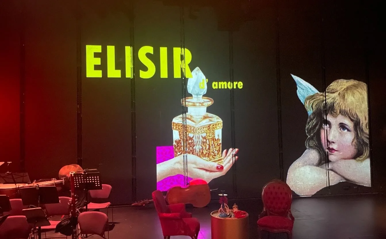 L'elisir d'amore with Teatro Grattacielo. Photos courtesy of Stefanos Koroneos.
