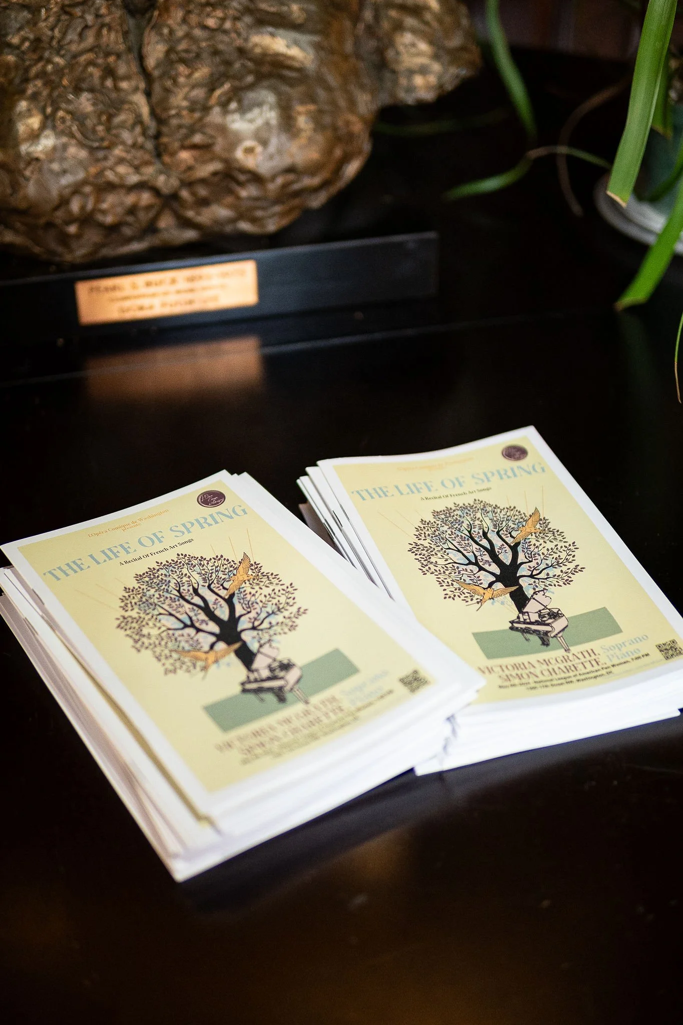 "The Life of Spring" at the Pen Arts Mansion in Washington DC. Photos courtesy of Ashlyn Mazone. 2024.