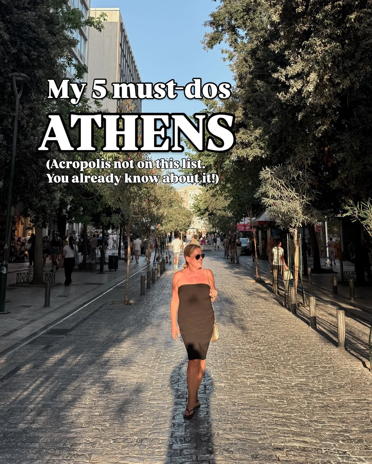 My 5 must-dos in Athens. And before you ask, the Acropolis is not on this list. You already know about the Acropolis. 

Linou Soumpasis &amp; Sia 🍽️ This converted candle factory delivers every single time. Sit outside on a warm night, order everyth
