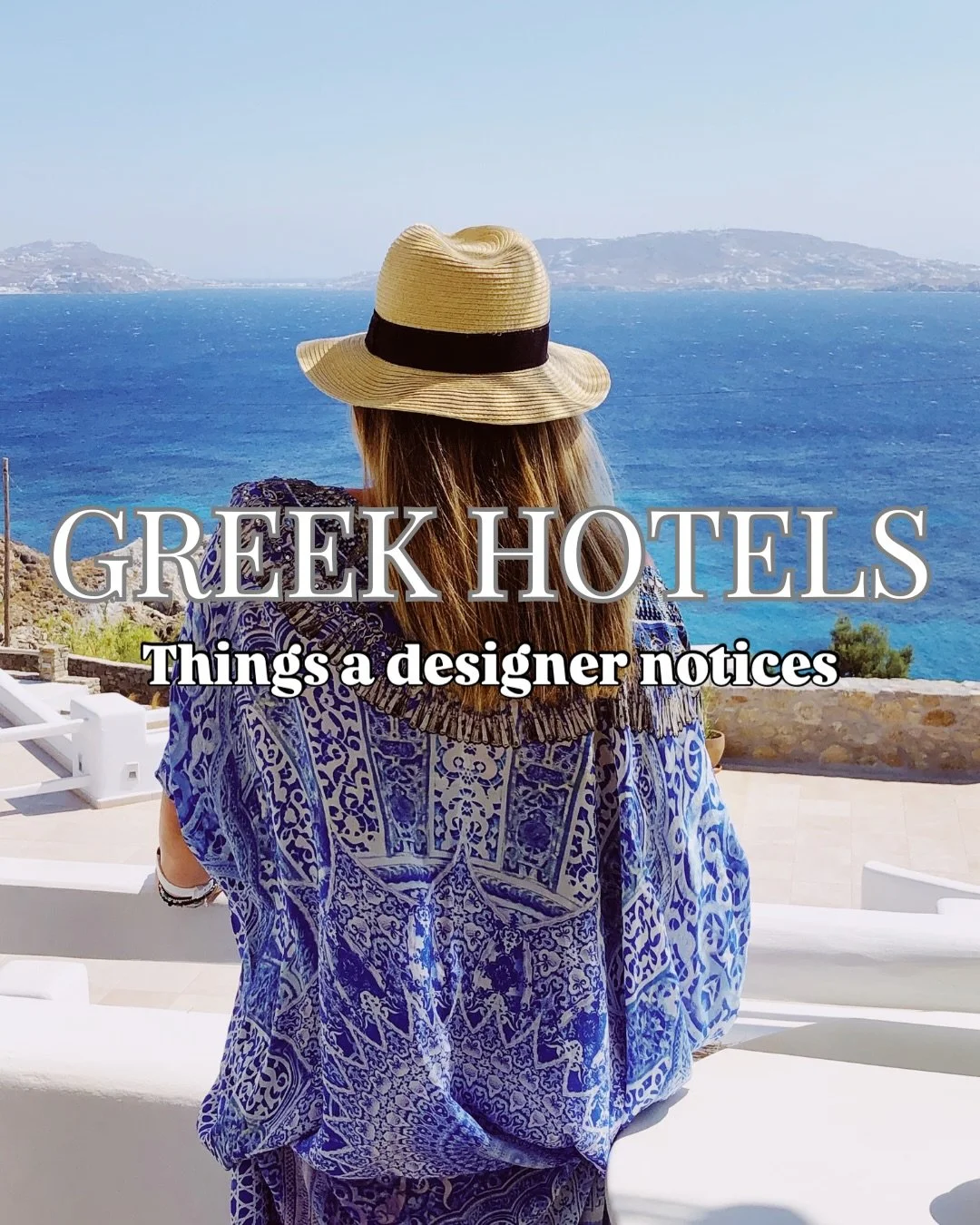 Things I think about when I book a hotel in Greece (or anywhere in the world) 🌍

Do I overthink where I stay in Greece? Absolutely. 🙋&zwj;♀️ Do I get it right most of the time? Yes. Have I had disasters? Also yes. The Patras trip of 2018 and the ho
