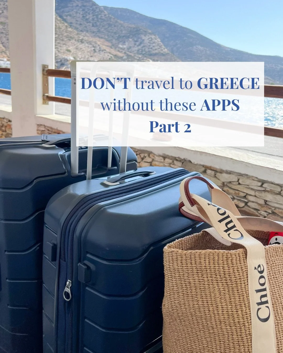 🌞 SAVE THIS. 

More must-have apps for travelling in Greece. You asked for Part 2 and here it is. Part 1 went nuts and if you haven&rsquo;t seen it, it is pinned on my page. 

Seven more apps I never travel to Greece without. 🇬🇷 And yes, I really 