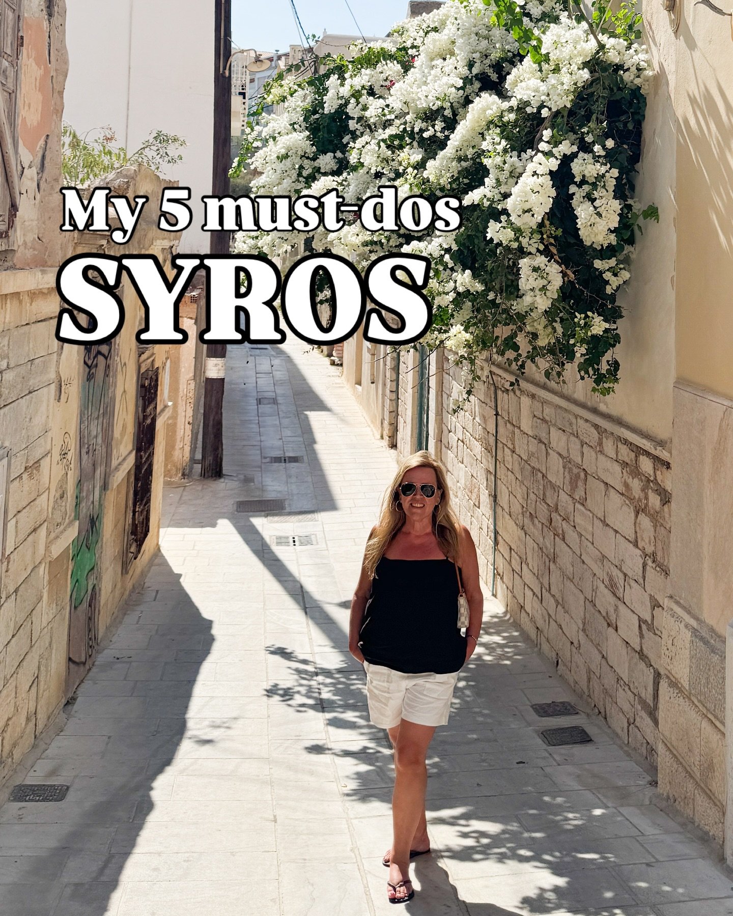 💥 Save this for your Syros trip 💥 

Syros Greece is the capital of the Cyclades and one of the most underrated islands to visit in Greece. I had heard how wonderful it was from family in Greece but never realised, truly how amazing it was there. 🇬