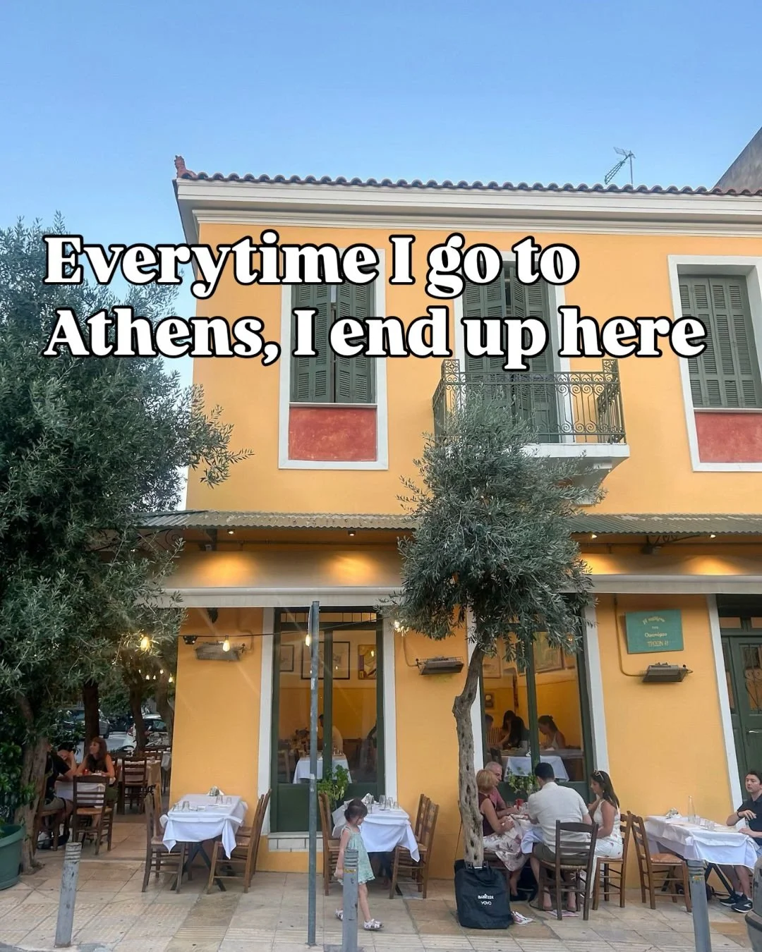 Every time I go to Athens, I always end up here. One year I went twice in one trip. 

The food is amazing. That rabbit stifado was next level good. Yes I know I did say rabbit 😬.

The okras, &mu;&pi;ά&mu;&iota;&epsilon;&sigmaf;, yum. If they&rsquo;r