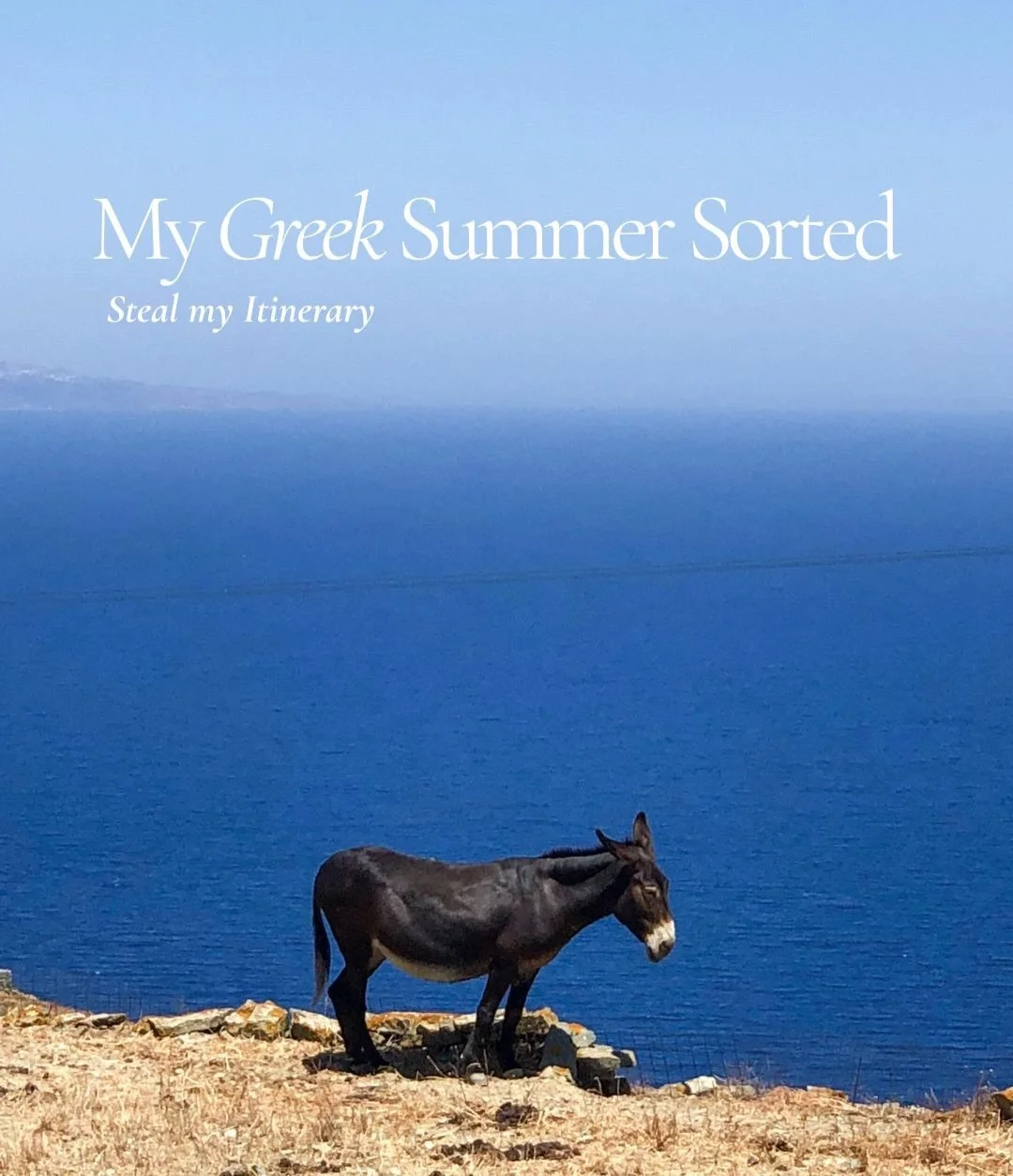 My Greek summer is finally all booked, finished everything today. This is exactly where I&rsquo;m going.🇬🇷

Athens, Thessaloniki, Paros, Koufonisia, Mykonos, Tinos and Sifnos. I can&rsquo;t tell you the thought process that has gone into this. Ever