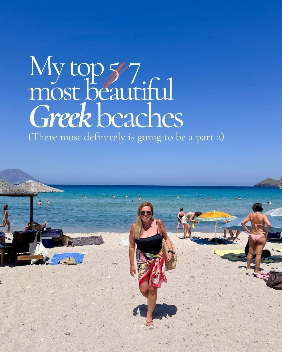 This was so hard!!! 🇬🇷

Greece has so many incredible beaches that this list could honestly run to part 100 and still not be finished. I seriously could have filled this post just with beaches from Folegandros.💙

So consider this part one of many.