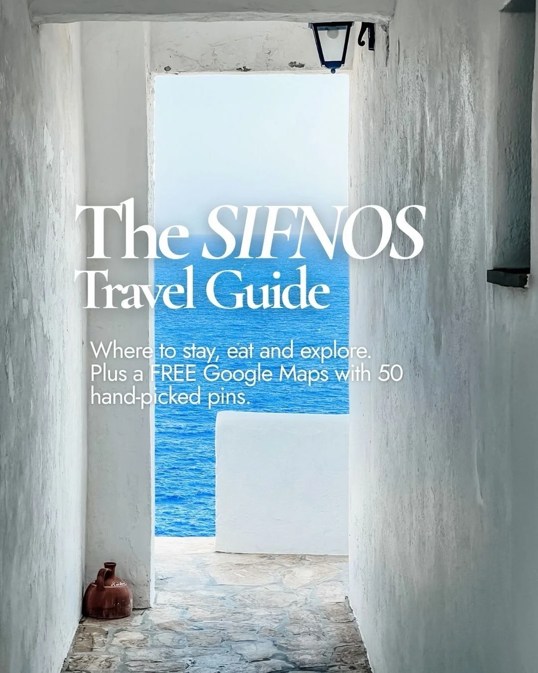Save this for your Sifnos trip 🇬🇷 (or better still just buy it 😉)

The Sifnos Guide has had a massive glow-up, just in time for Greek summer. And there is something new inside that is going to make your Sifnos trip so much easier 💙

I have built 