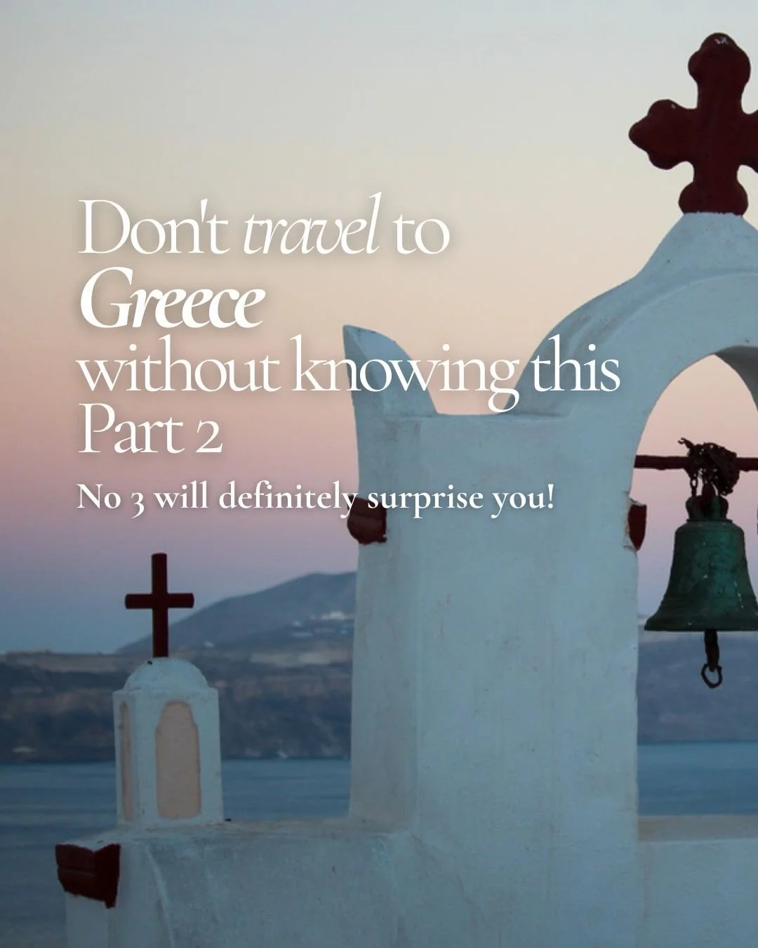 Save this for your Greece trip 🇬🇷

Part 1 of this series is still one of my most saved posts and the questions have not stopped since, so here is Part 2. Seven more things I always tell people when they are travelling to Greece.

The toilet paper r