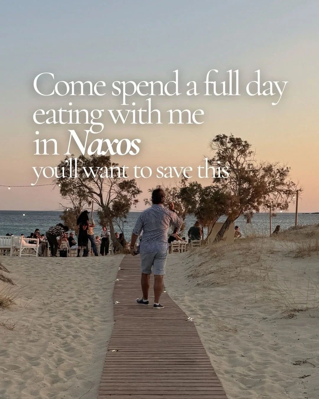 💥 Save this before your Naxos trip better still get my Naxos Guide💥 

Naxos has some of the best food in the Cyclades. Two words... Naxian Graviera. Come spend the day eating around Naxos with me and you will see I&rsquo;m right.

Breakfast - Sitar