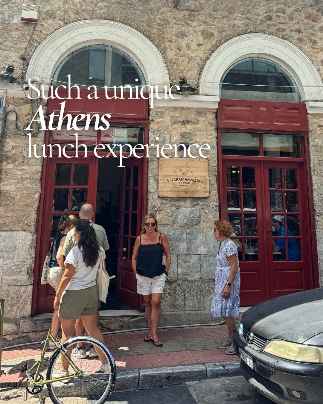 Save this for your next Athens trip. 📍

Ta Karamanlidika tou Fani sits in the middle of Athens, surrounded by some of the best foodie shops in the city. It is part deli, part taverna, with the food heavily influenced by the traditions of the Karaman