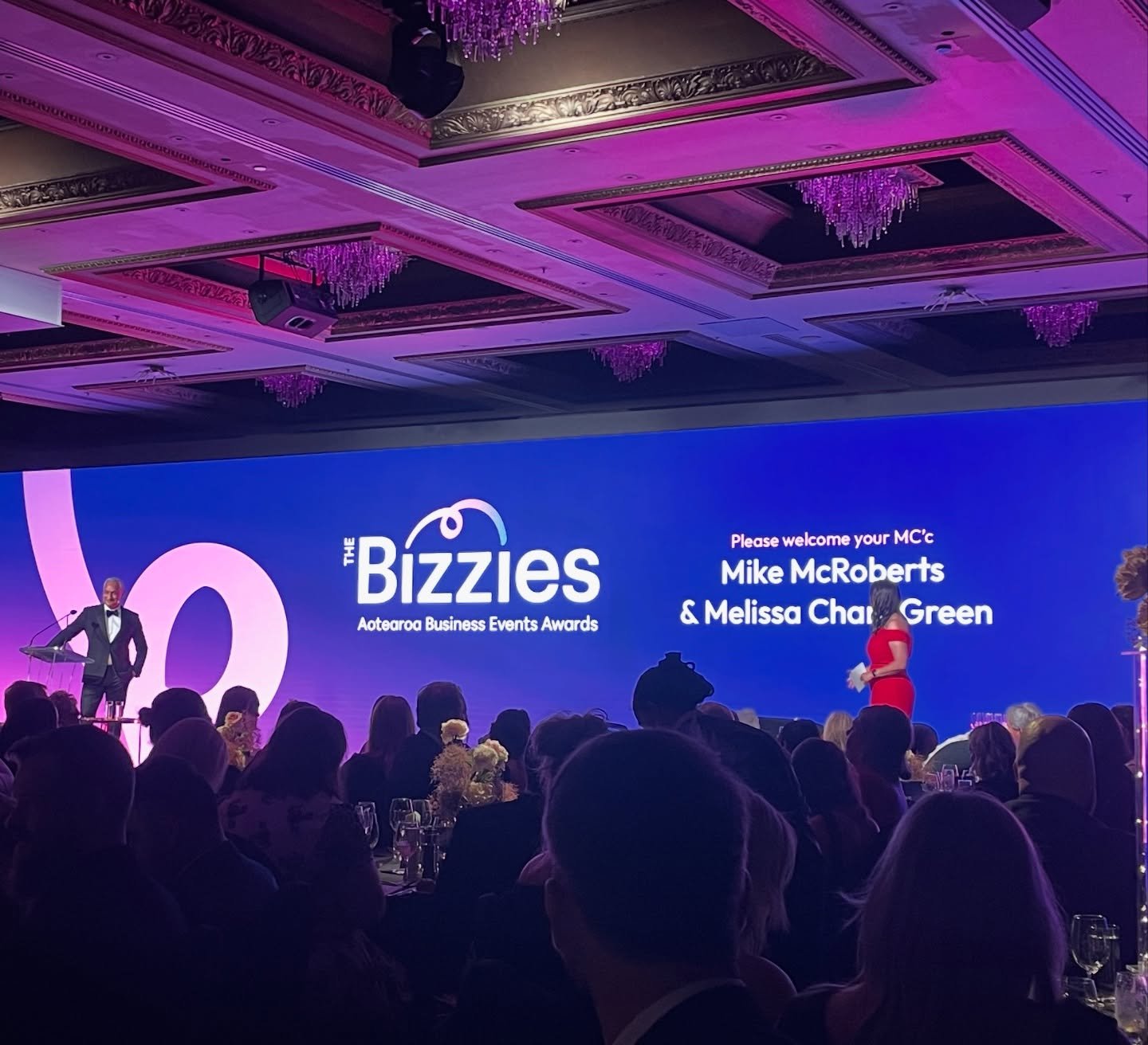 Quick visit to Tāmaki Makaurau for #TheBizzies last night. A night to celebrate everything that creates a thriving business events sector here in Aotearoa. 

We were invited to judge the Legacy/Impact Award and Environmental Sustainability Award, bot