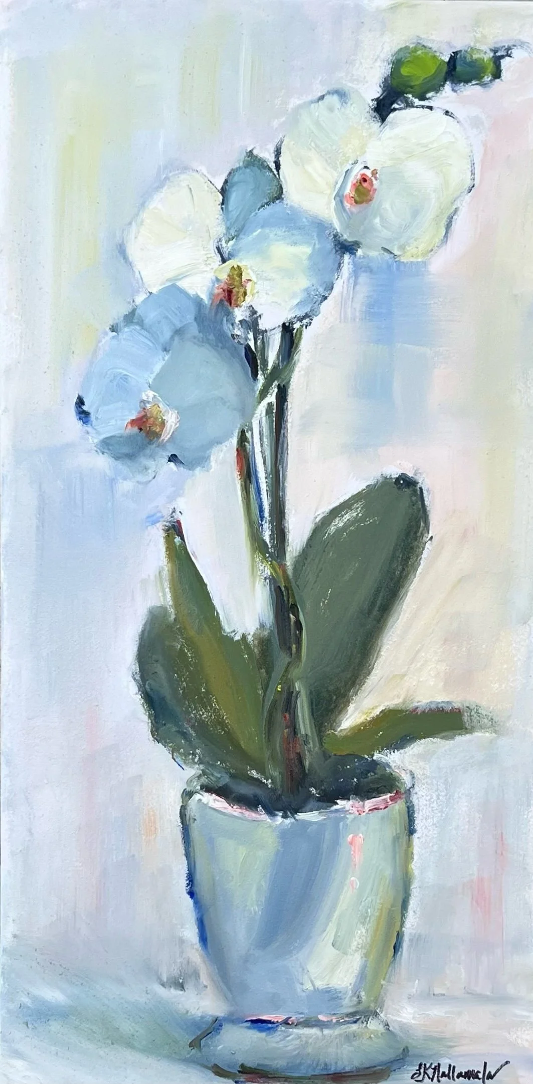 "Adorned" 10x20 oil / Donated to Lincoln Village Ministry Beautiful Things Luncheon 2024