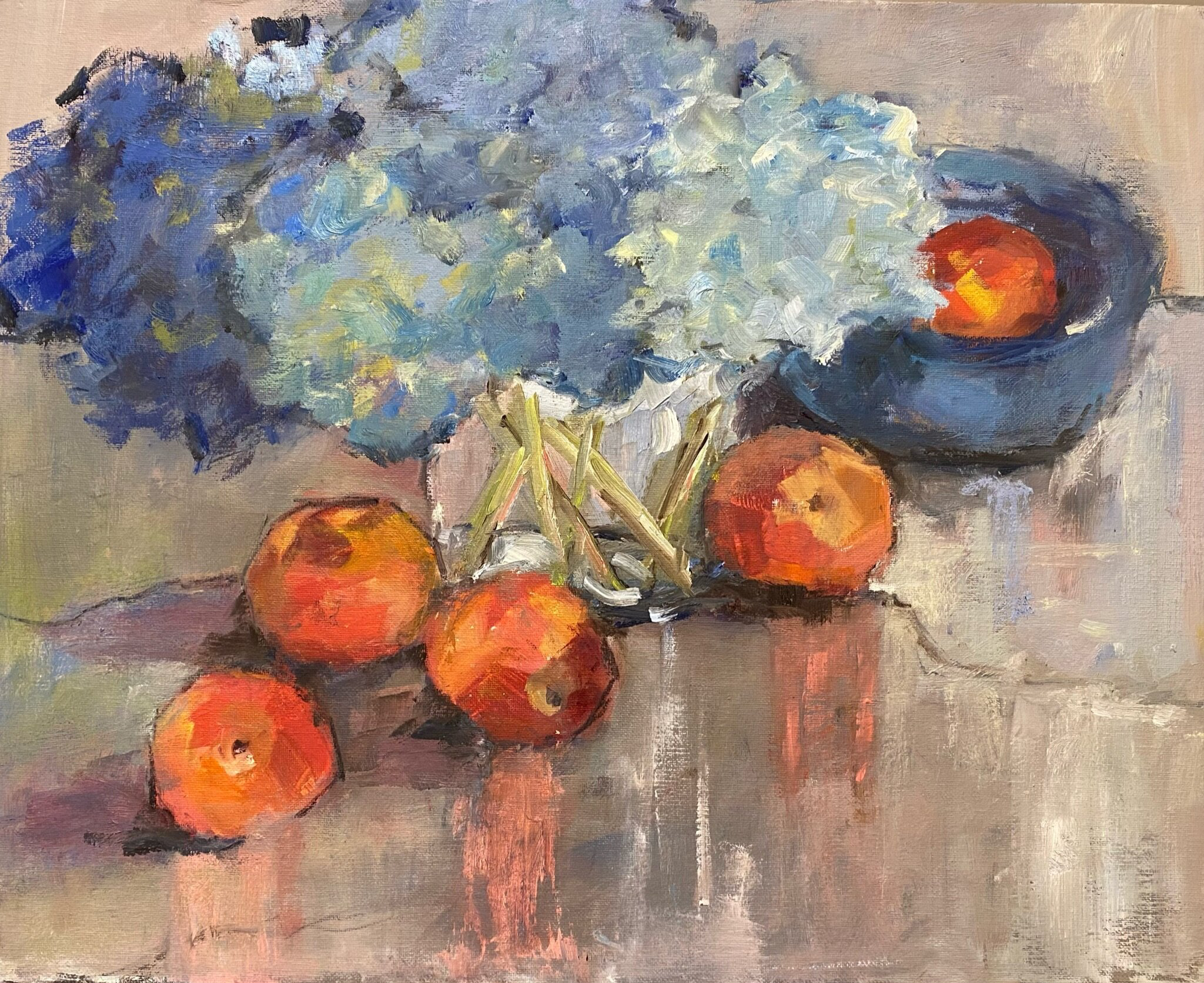 "Summer Peaches" 16x20 oil / Purchased / American Impressionist Society Juried Show 2021