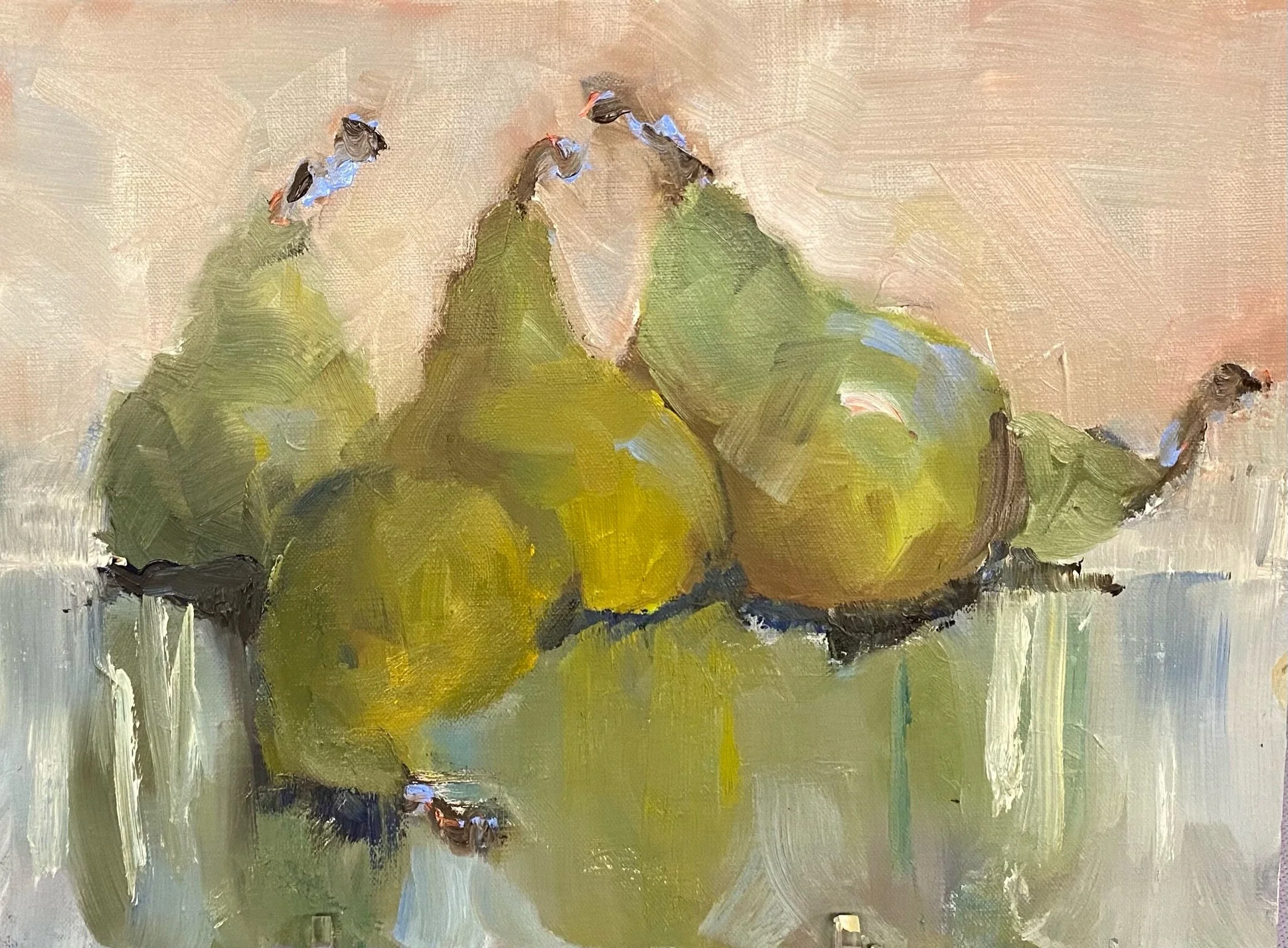 "Bearing Fruit" 9x12 oil / $250