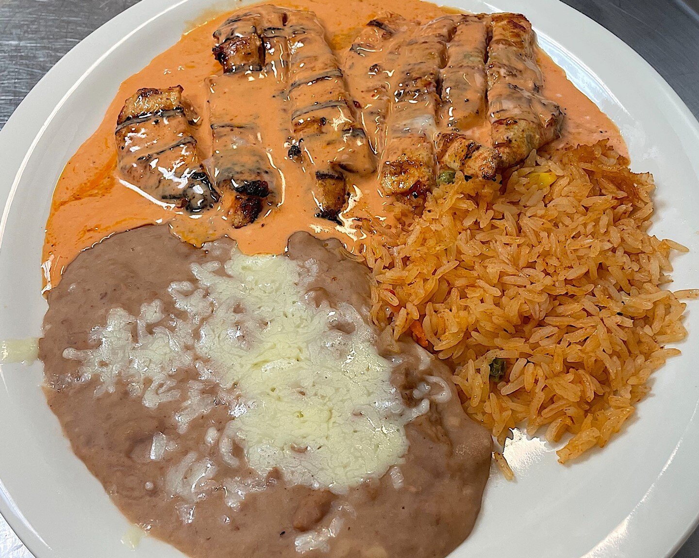 Pollo con crema #Laredos 🌵🐔