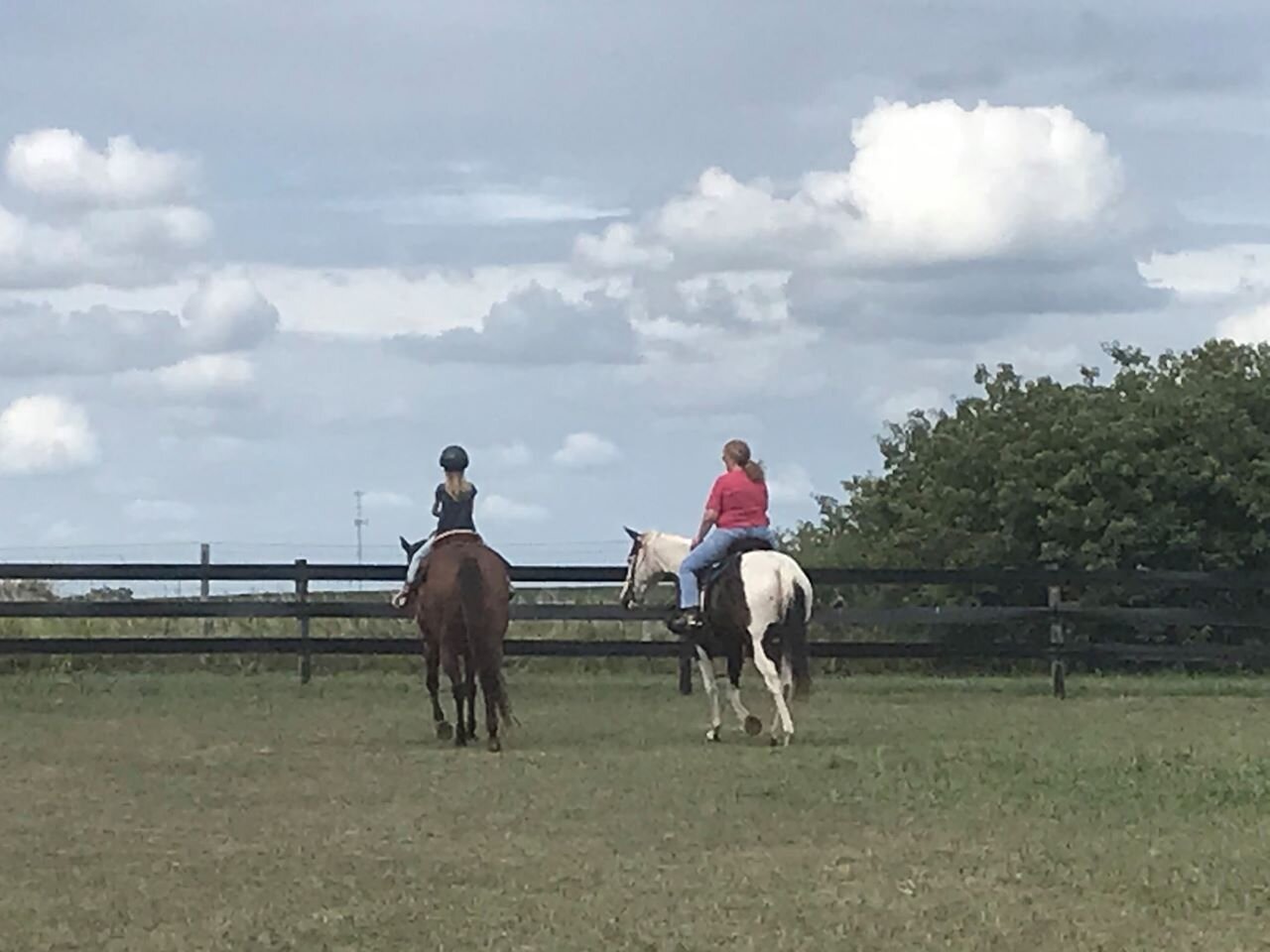 Outdoor ride with Emily