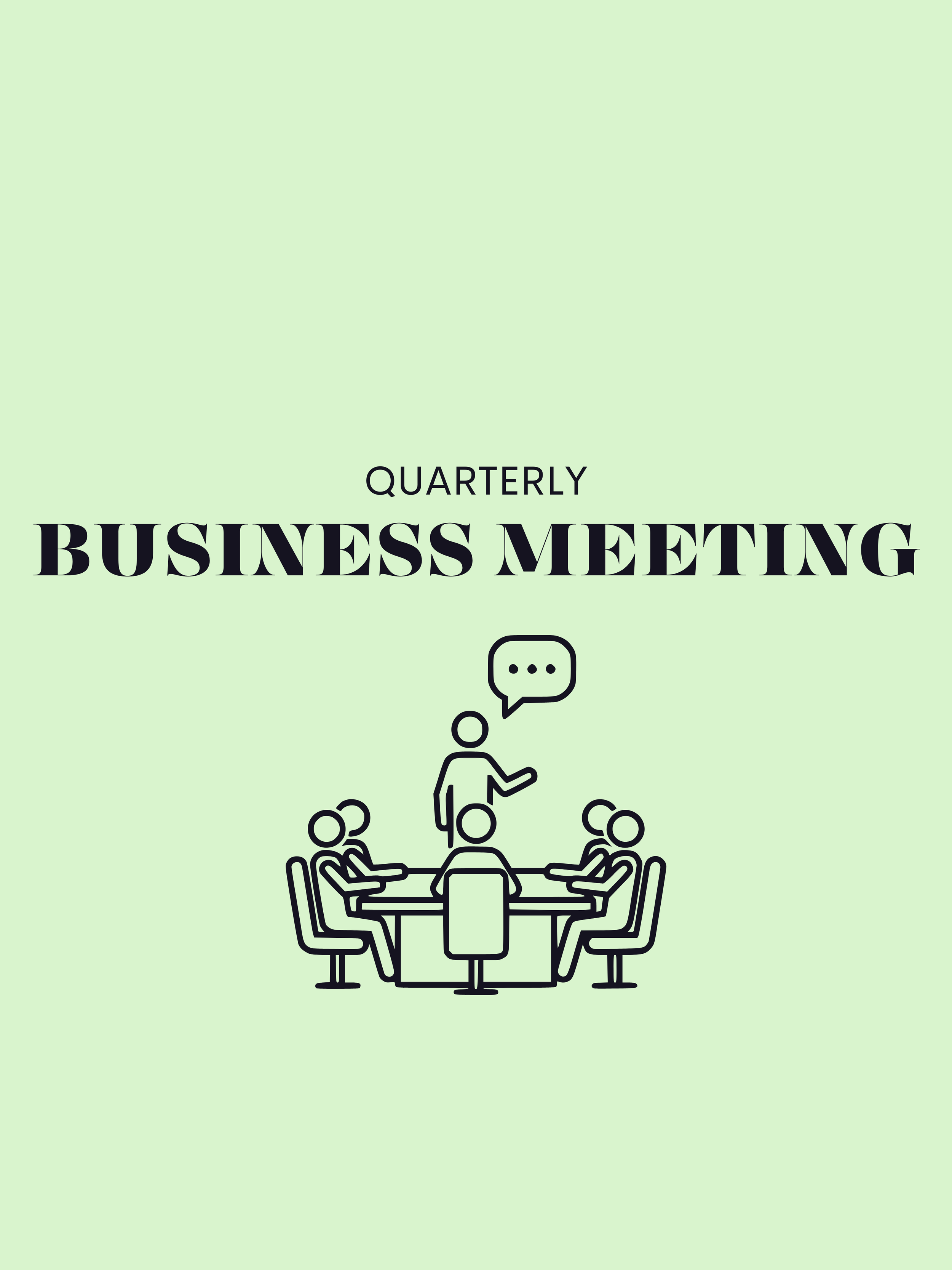 Quarterly Business Meeting