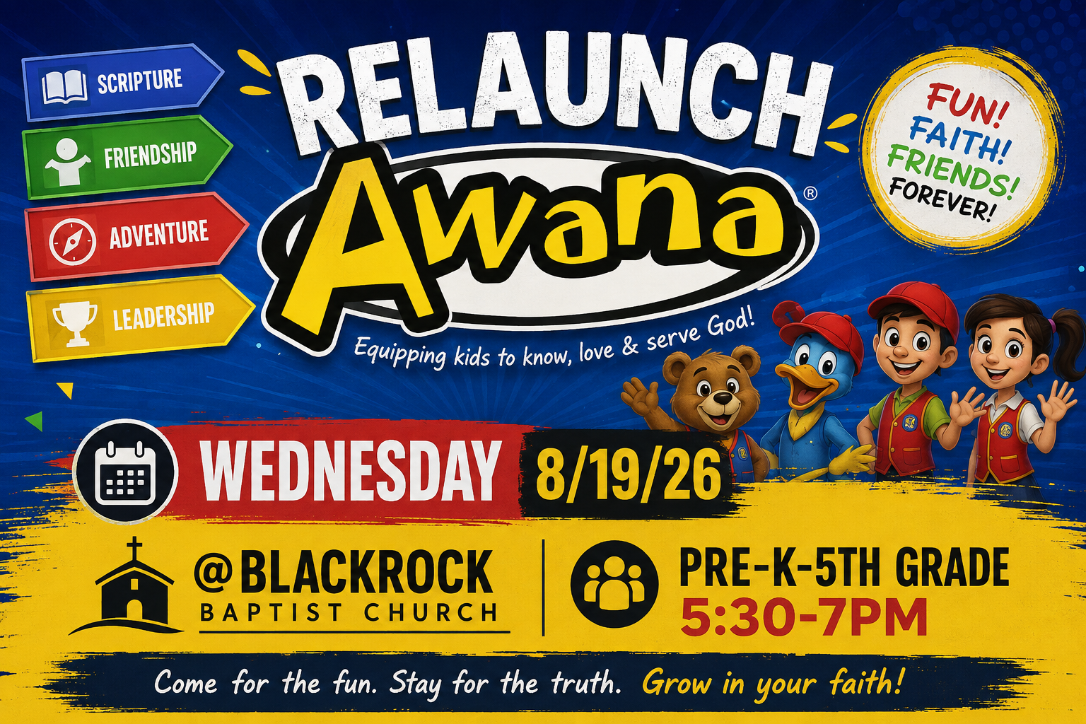 AWANA Re-launch