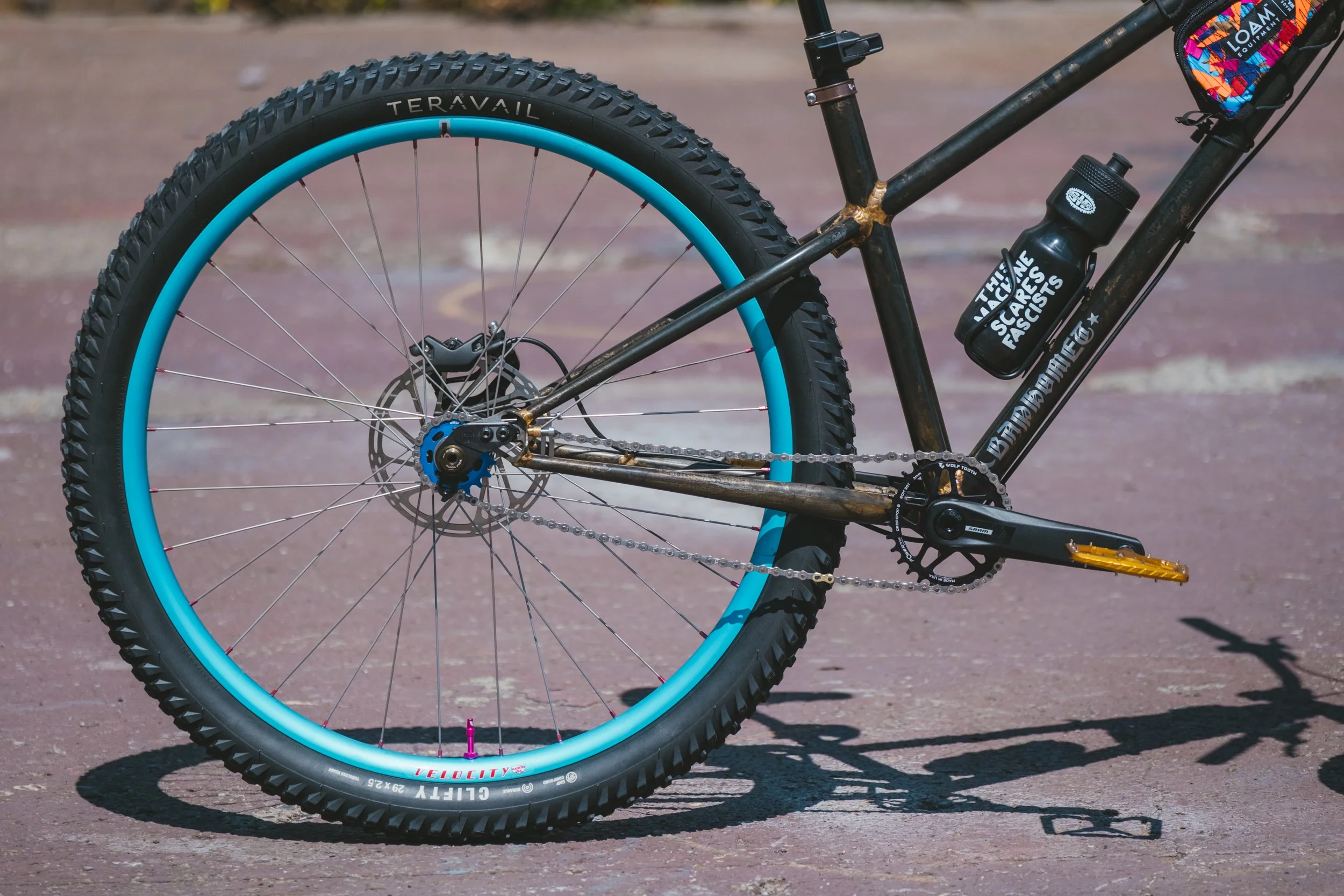 Raffle bike built for All Bikes Welcome