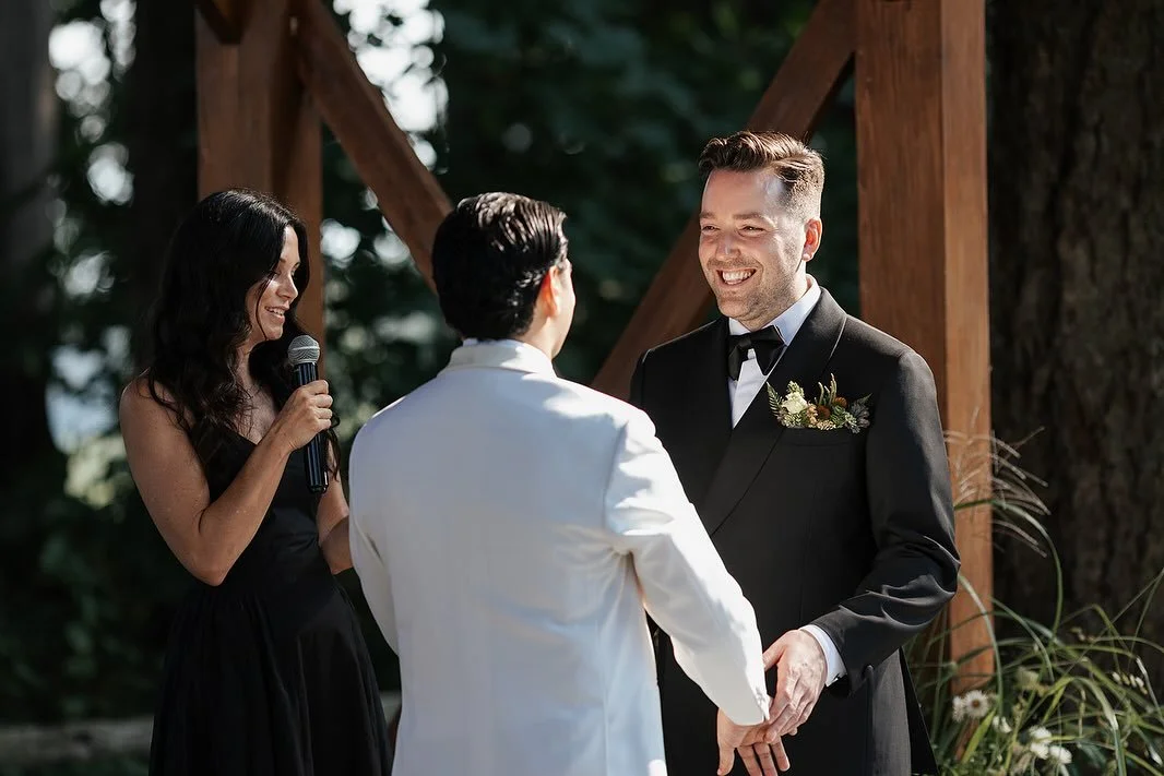 ✨ Elegant, Calm &amp; Seamless &ndash; Just Like Their Day ✨

Scott &amp; Rohit&rsquo;s wedding at the stunning @sandpiperresort was a perfect reflection of their love &mdash; personal, intentional, and beautifully crafted. 🌿

Kim @kimberwylie took 