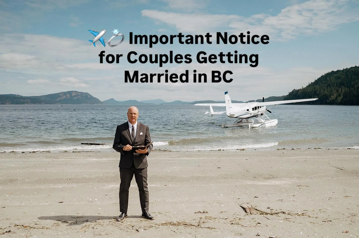 ✈️💍 Important Notice for Couples Getting Married in BC

If you&rsquo;re planning your wedding in British Columbia &mdash; here&rsquo;s what you need to know regarding Marriage Licenses and Marriage Certificates during the ongoing BCGEU strike.

✅ Ma