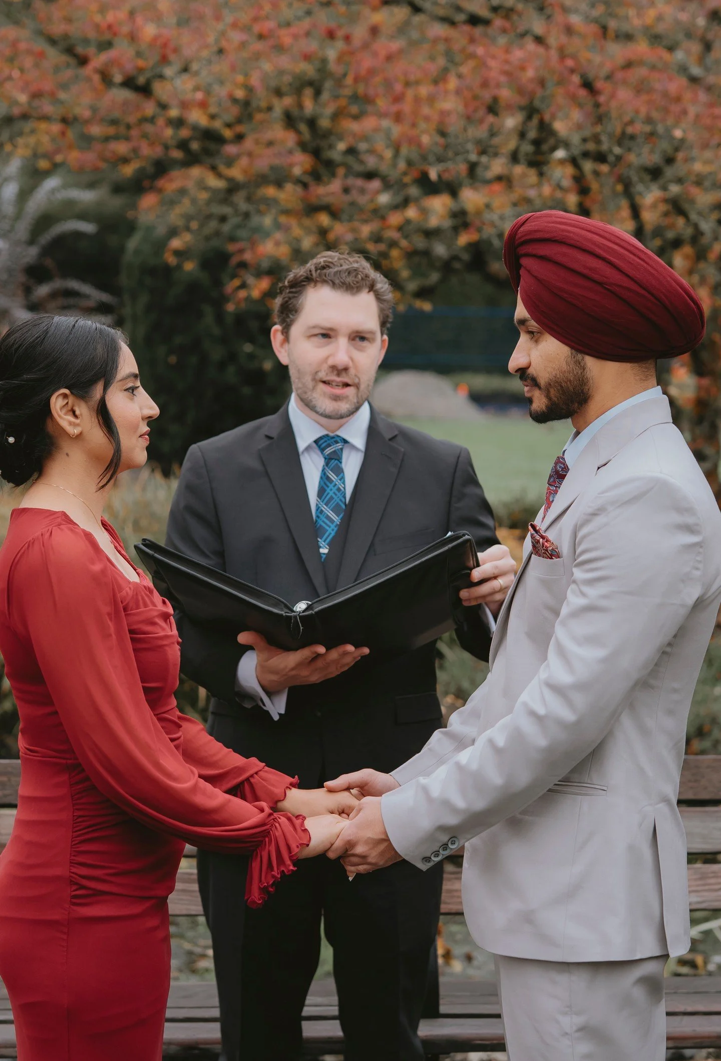 ✨ An intimate &ldquo;I do&rdquo; beneath autumn colours at Queen Elizabeth Park ✨

Tirath &amp; Parminder chose the beauty of simplicity for their special day &mdash; a heartfelt ceremony surrounded by vibrant fall foliage, close family, and the quie