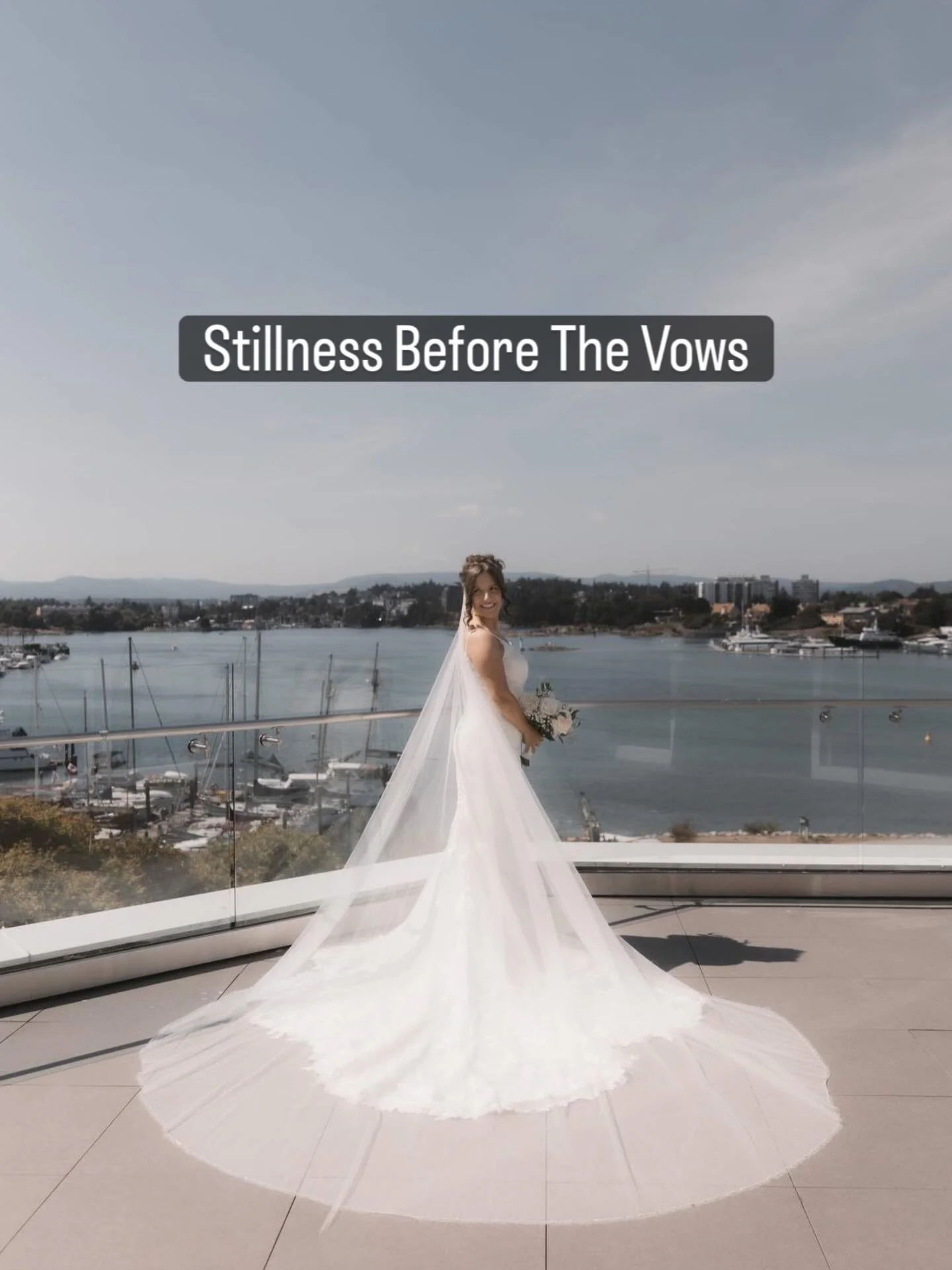 Before a single word is spoken, there is a moment of stillness.
The dress is set.
The breath is taken.
The ceremony is ready to begin. 🤍

It&rsquo;s these quiet, intentional details&mdash;often planned long before the walk down the aisle&mdash;that 