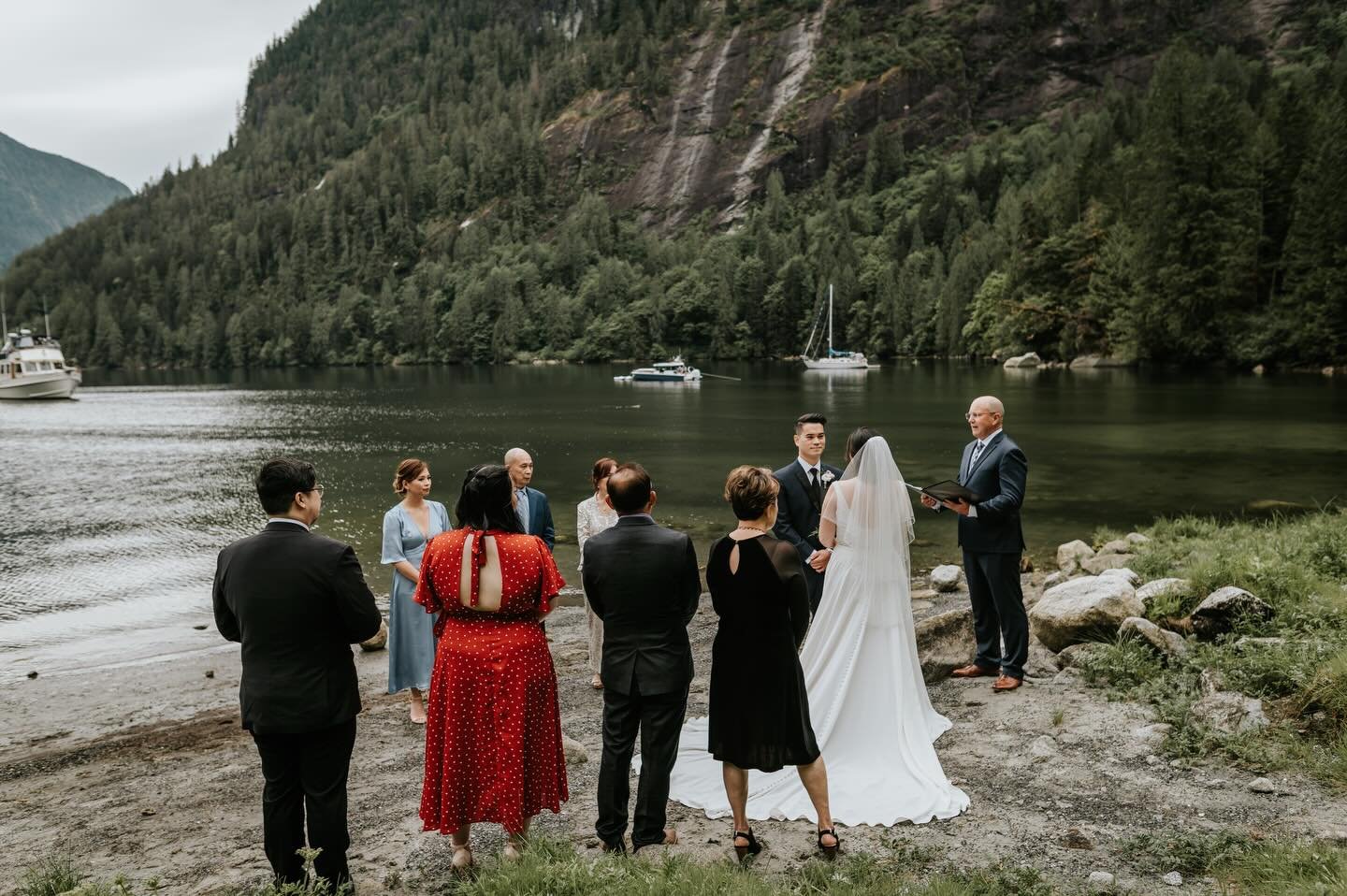 He was getting married&hellip; and someone in the middle of nowhere already knew 👀

Chatterbox Falls.
Remote. Quiet. Unreachable by chance.

V &amp; D just said &ldquo;I do&rdquo;&hellip;
and from a boat anchored offshore, a voice called out:

&ldqu