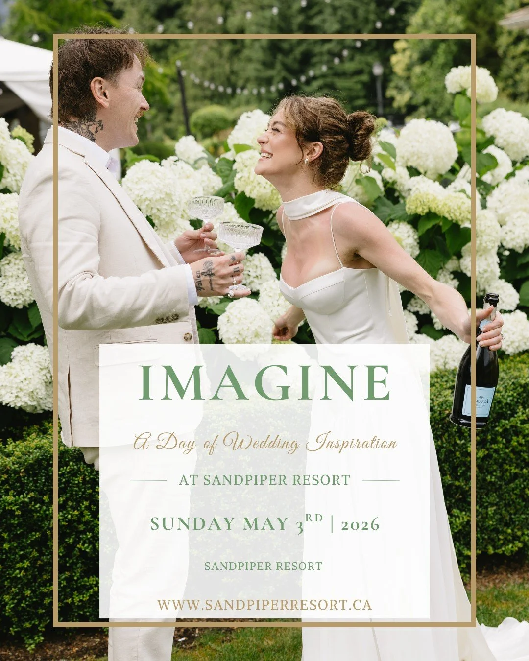 IMAGINE ✨ A Day of Wedding Inspiration

We&rsquo;re excited to be part of this beautiful upcoming event at @sandpiperresort 🤍

If you&rsquo;re planning your wedding and looking for inspiration, connection, and a chance to experience what your day co