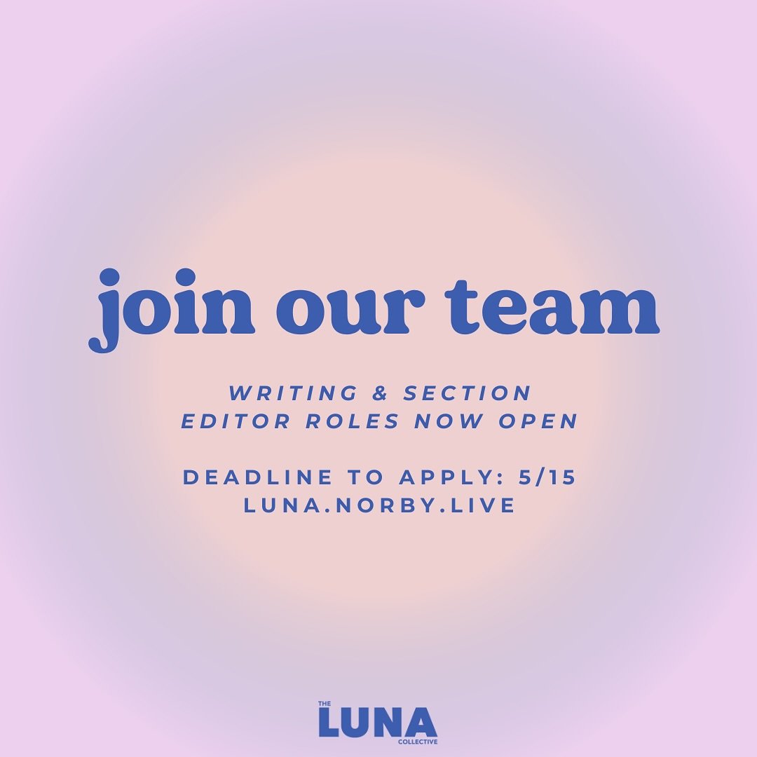 The time has FINALLY come - we&rsquo;re looking for new writers &amp; section editors 👀 Application links in our bio - we can&rsquo;t wait to learn more about you 🫶