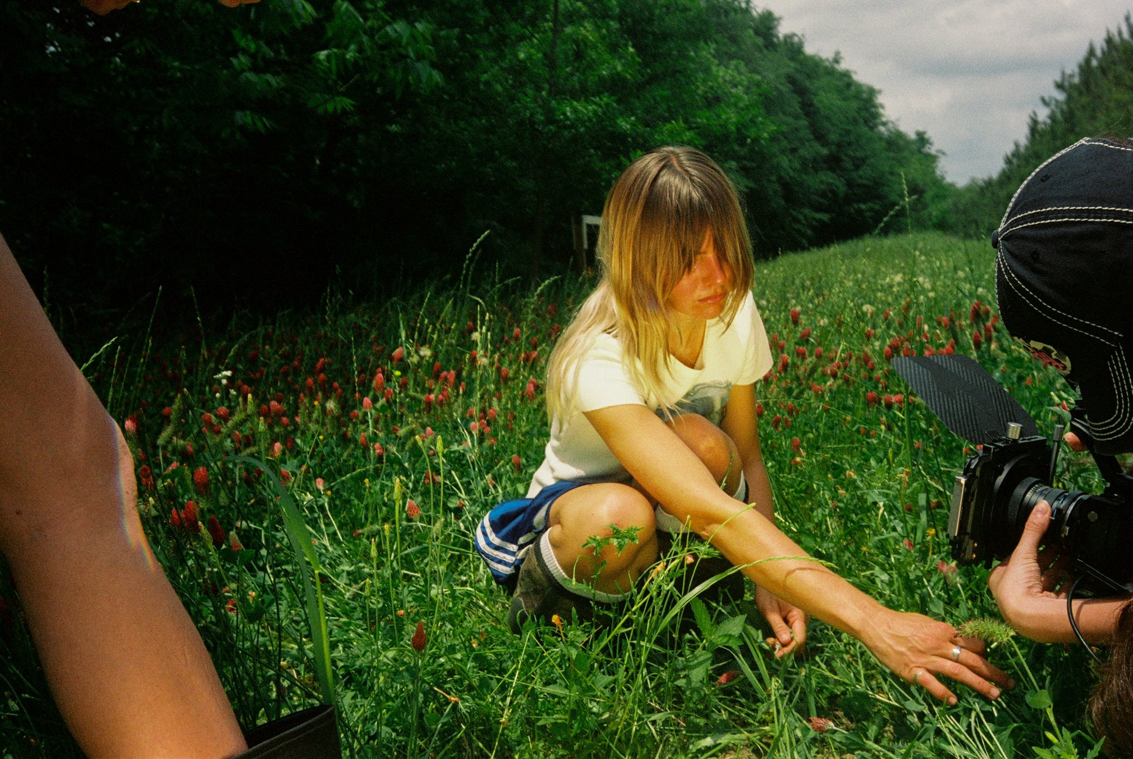 filming in flowers.JPG