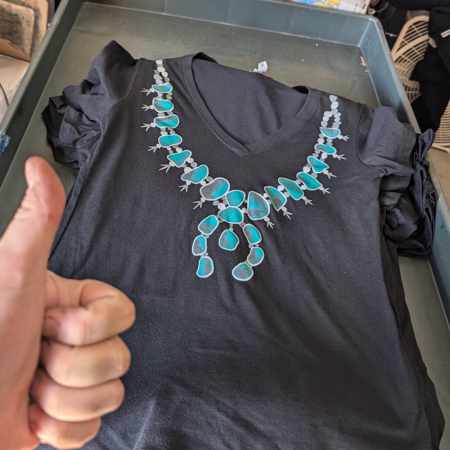 cool shirts for my pals at @blackdiamondcurio, thanks folks!