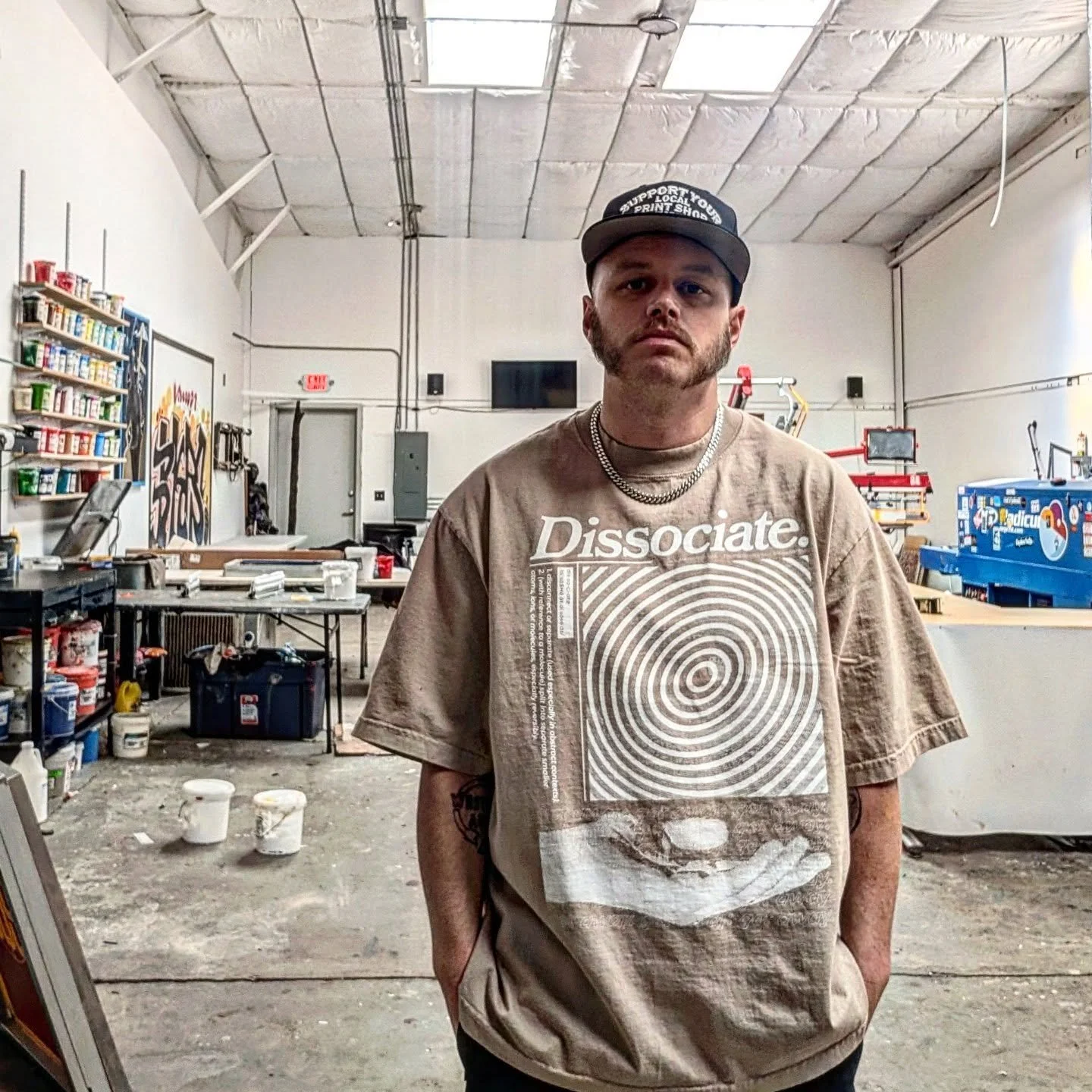 alright yall we've been bombarded with requests for new Dissociate shirts so it might be time they came back.

if you wanna cop one, drop a comment! we'll be setting up so our employee of the month can print them and ship them out to you starting in 