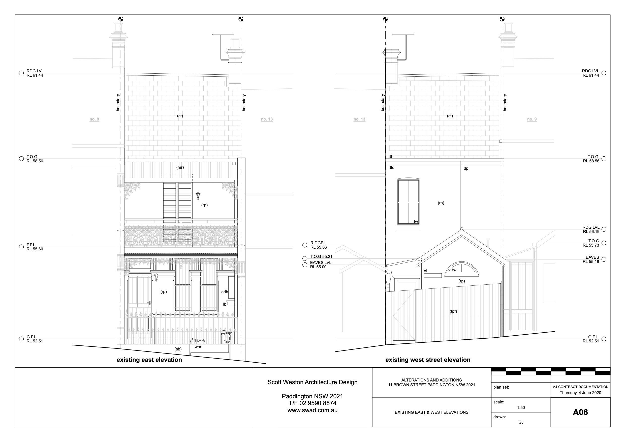 A06 EXISTING EAST & WEST ELEVATIONS.jpeg