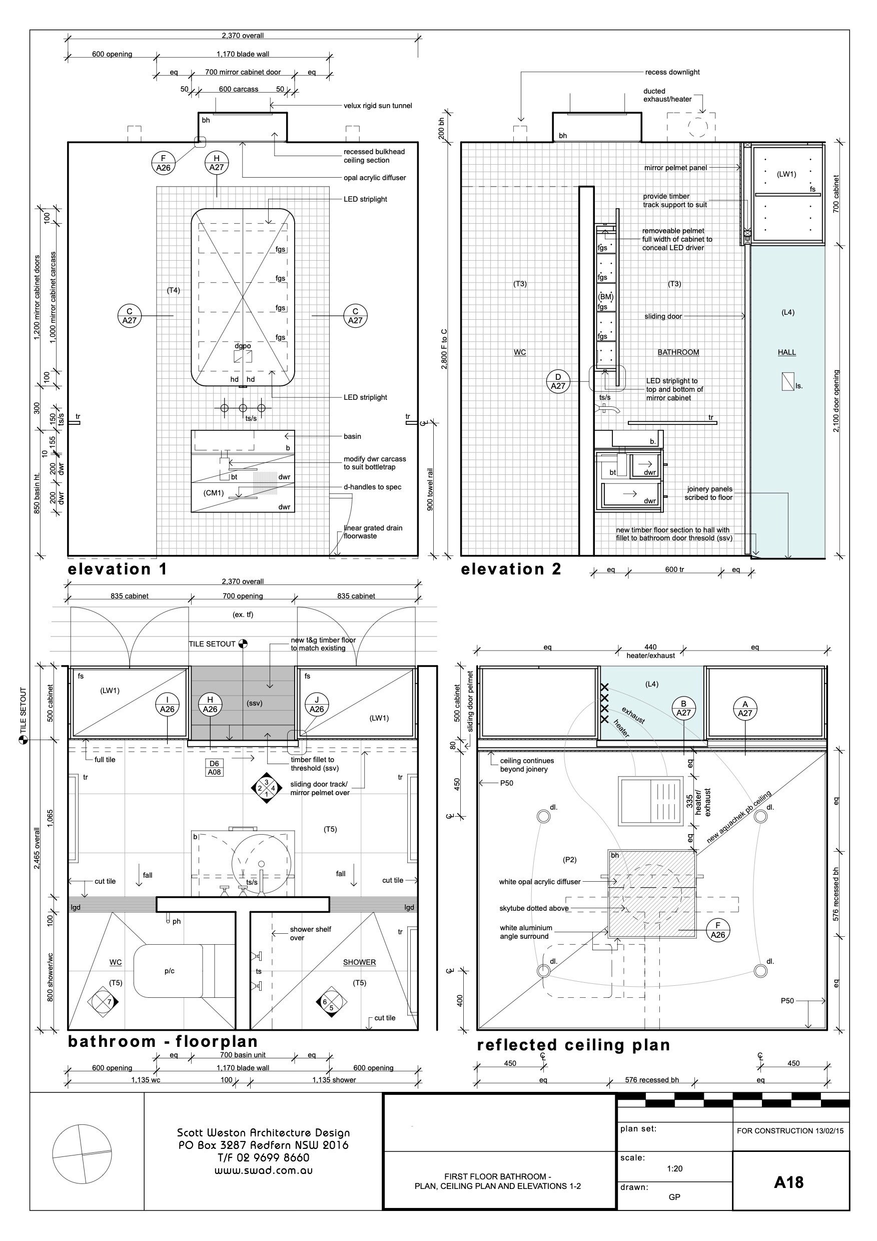 A18 FIRST FLOOR BATHROOM -                             PLAN, CEILING PLAN AND ELEVATIONS 1-2.jpeg
